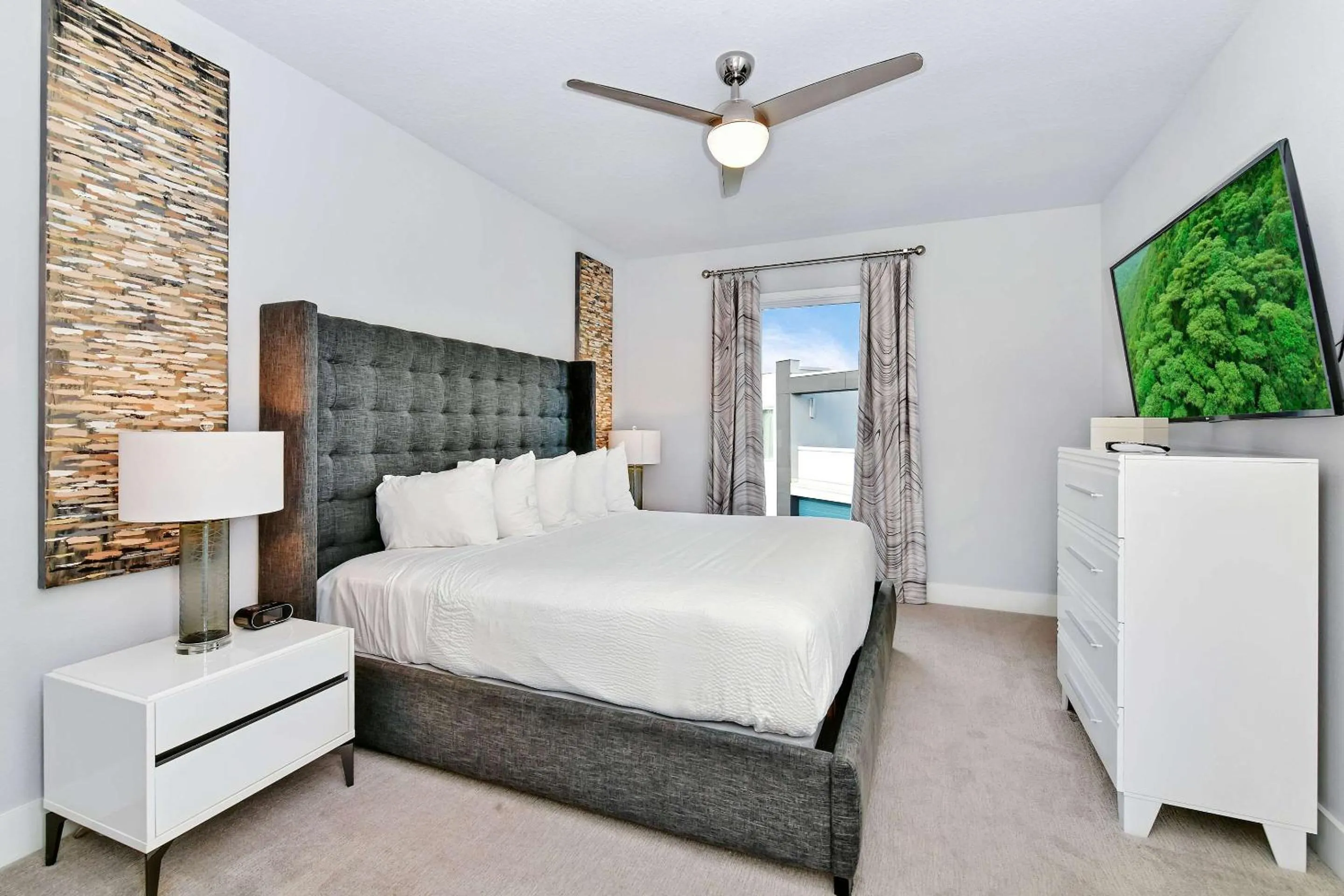 Bedroom, Bed in Spectrum Resort Villas Orlando and Waterparks