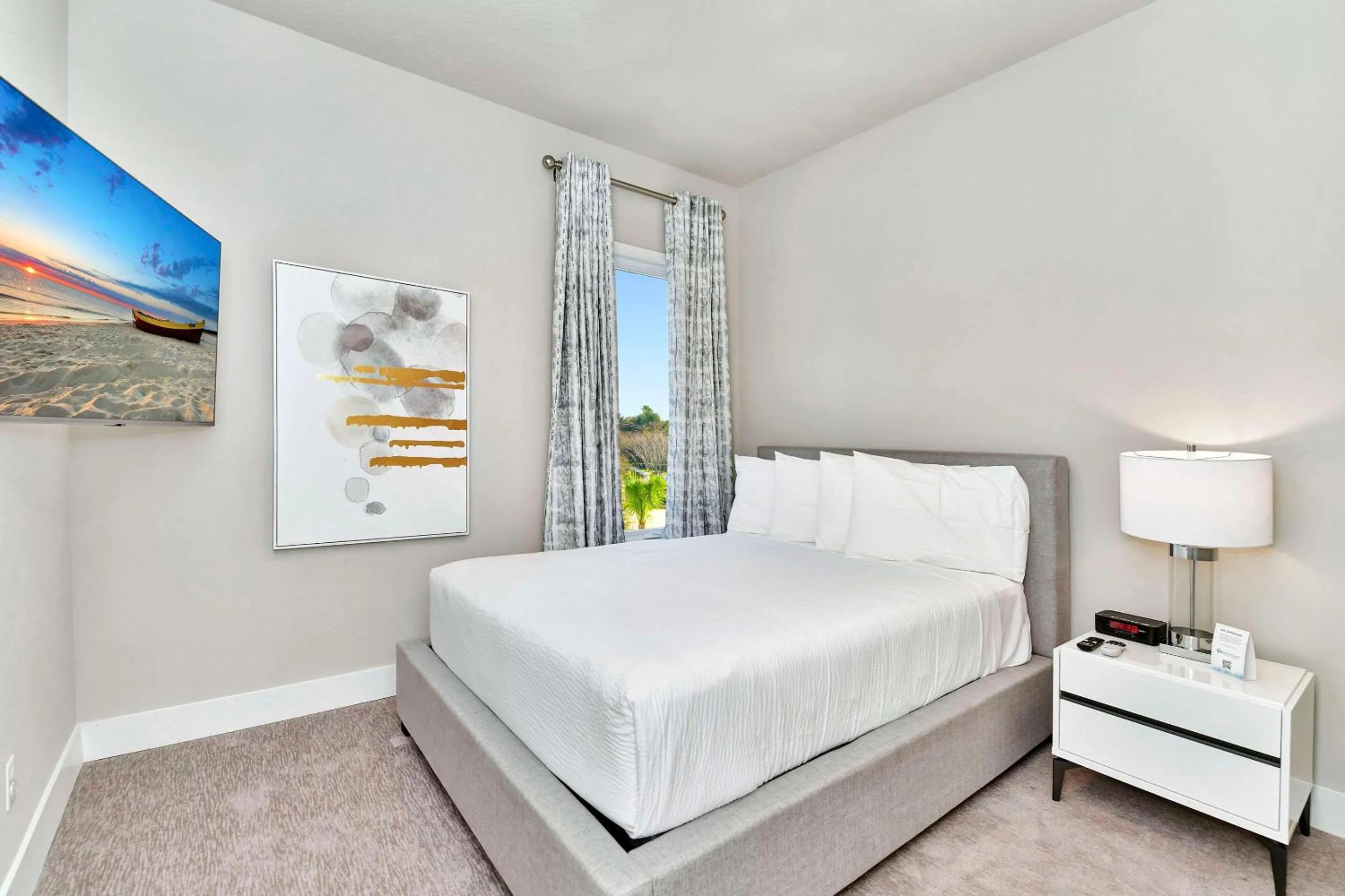 Bedroom, Bed in Spectrum Resort Villas Orlando and Waterparks