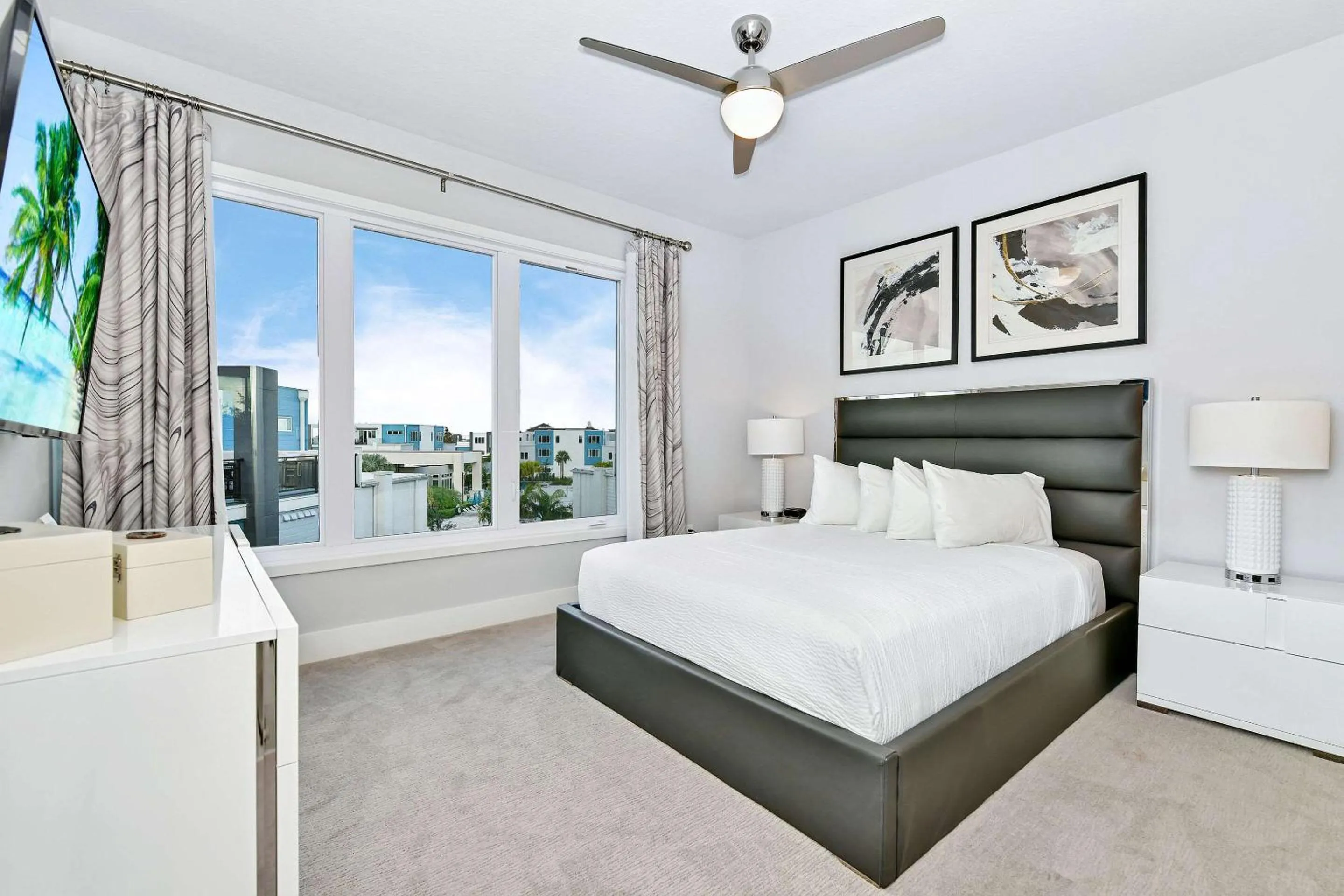 Bedroom, Bed in Spectrum Resort Villas Orlando and Waterparks