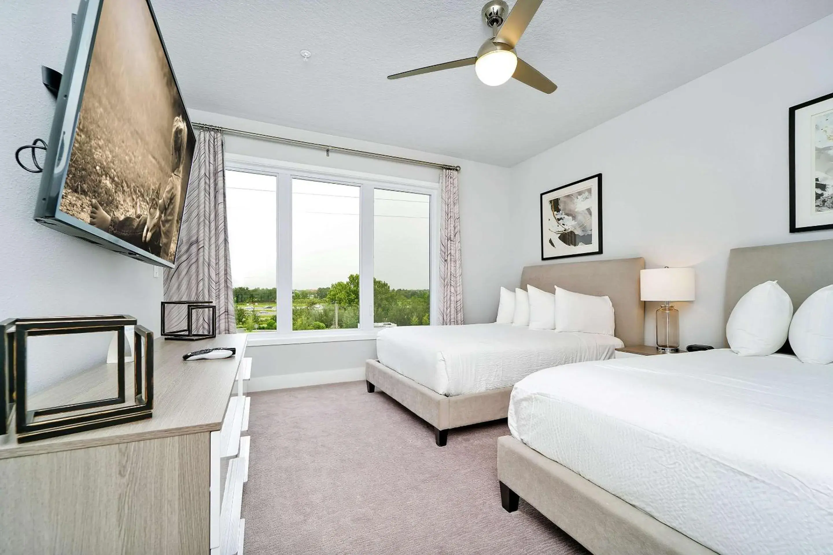 Bedroom, Bed in Spectrum Resort Villas Orlando and Waterparks Bedroom, Bed in Spectrum Resort Villas Orlando and Waterparks