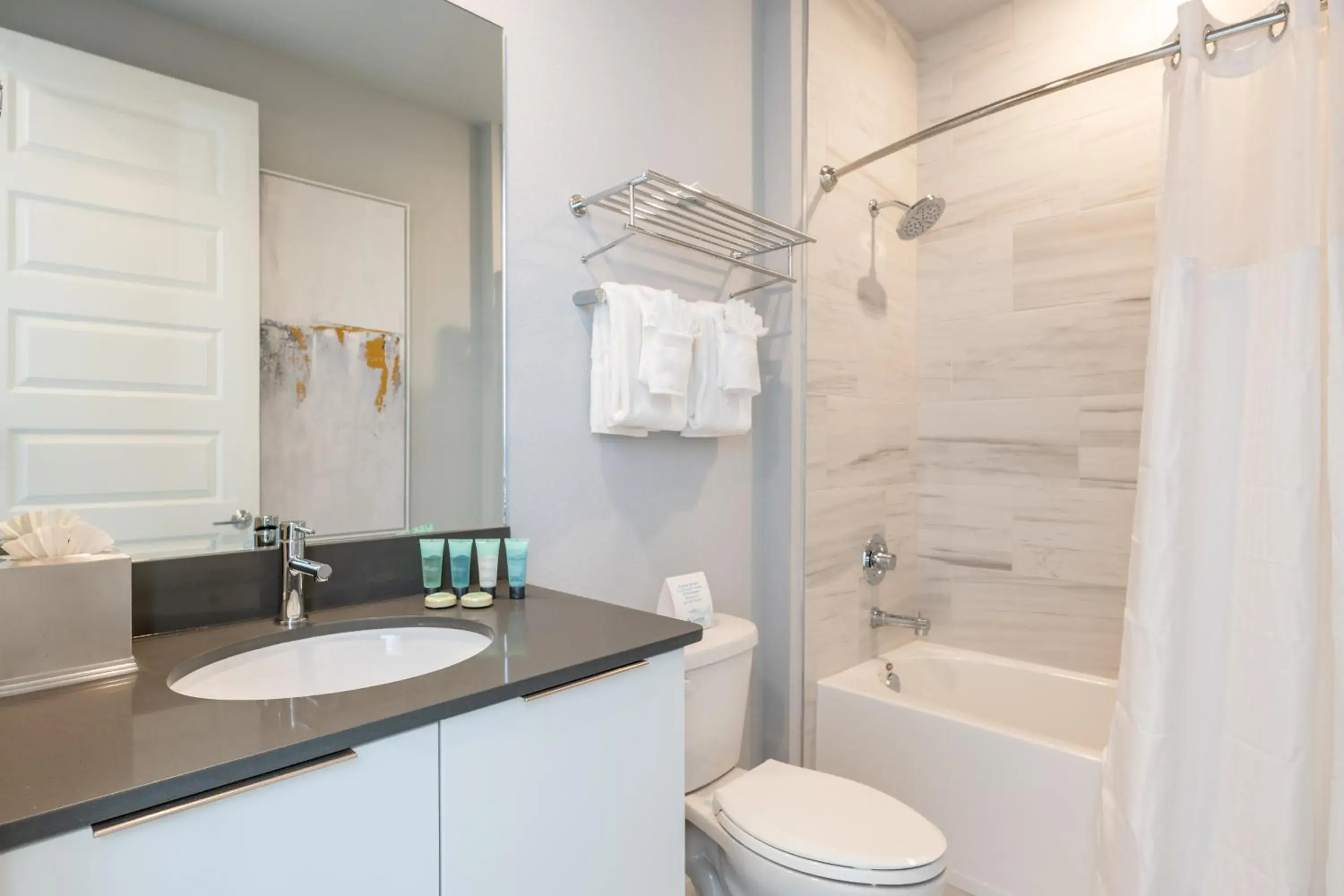 Bathroom in Spectrum Resort Villas Orlando and Waterparks Bathroom in Spectrum Resort Villas Orlando and Waterparks