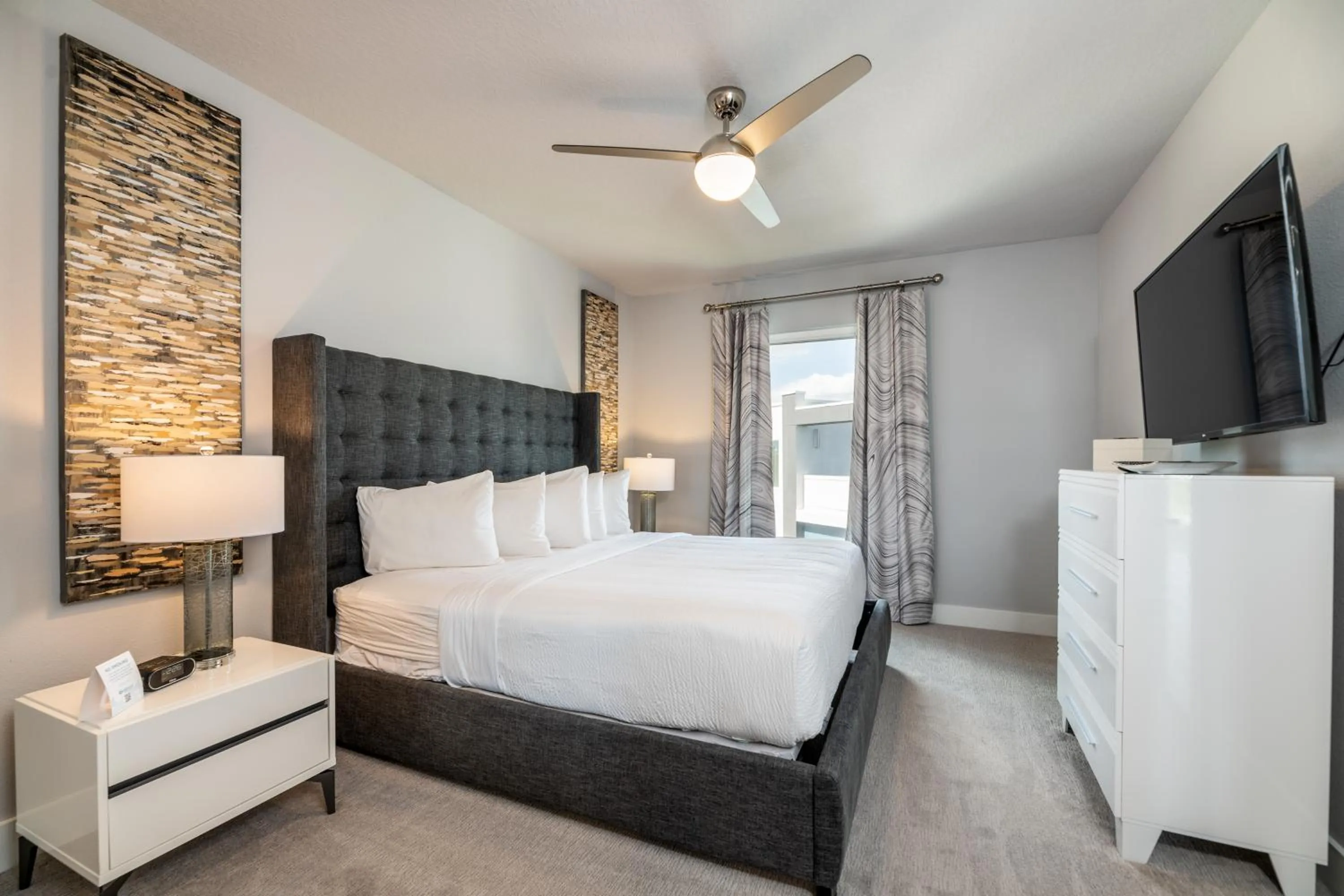 Bedroom, Bed in Spectrum Resort Villas Orlando and Waterparks