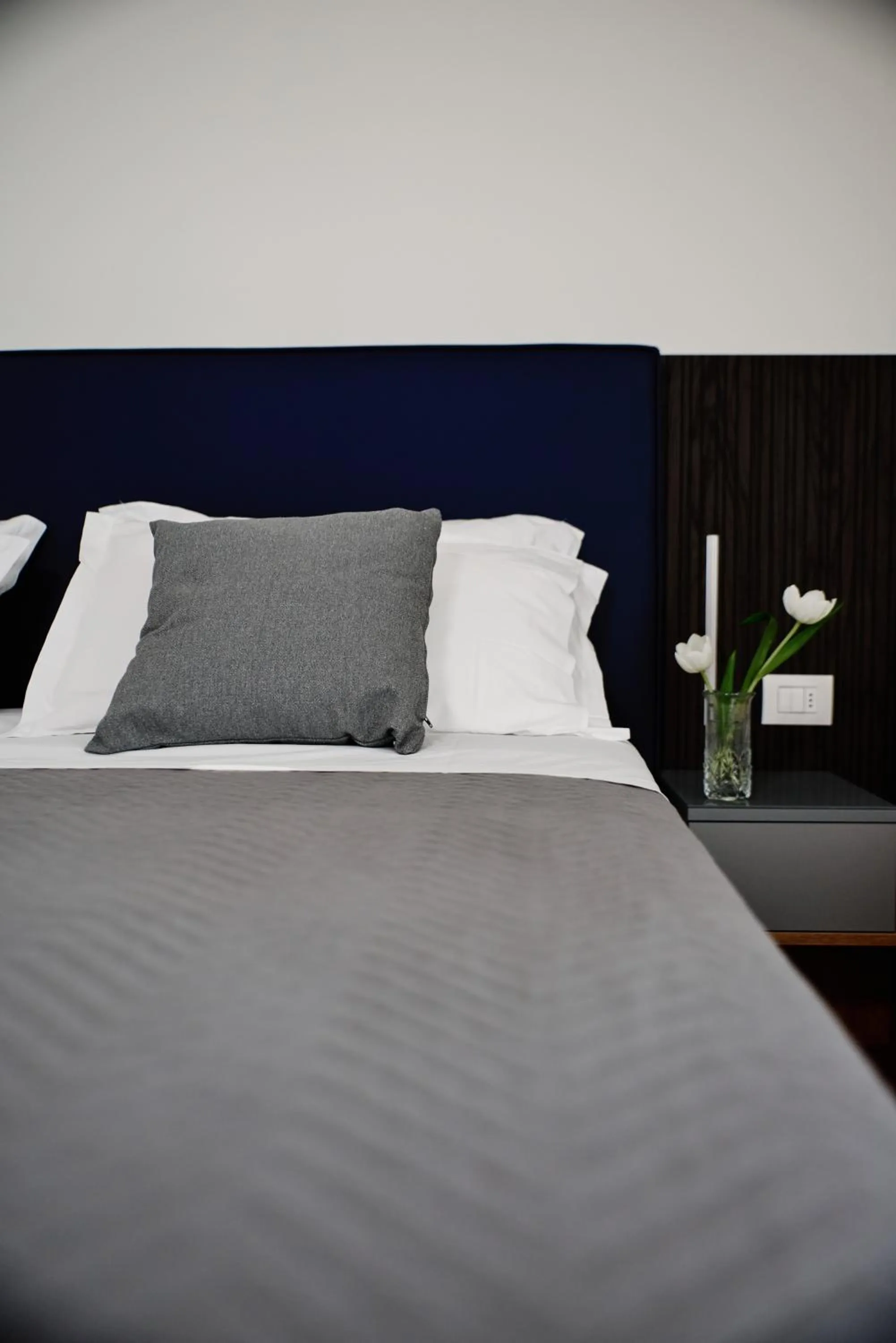 Bed in Hotel Negresco