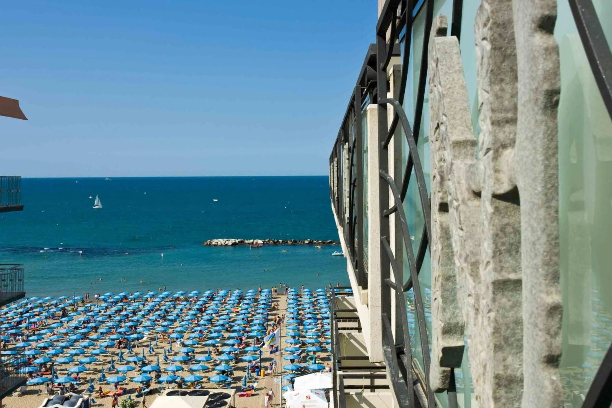 View (from property/room) in Hotel Negresco