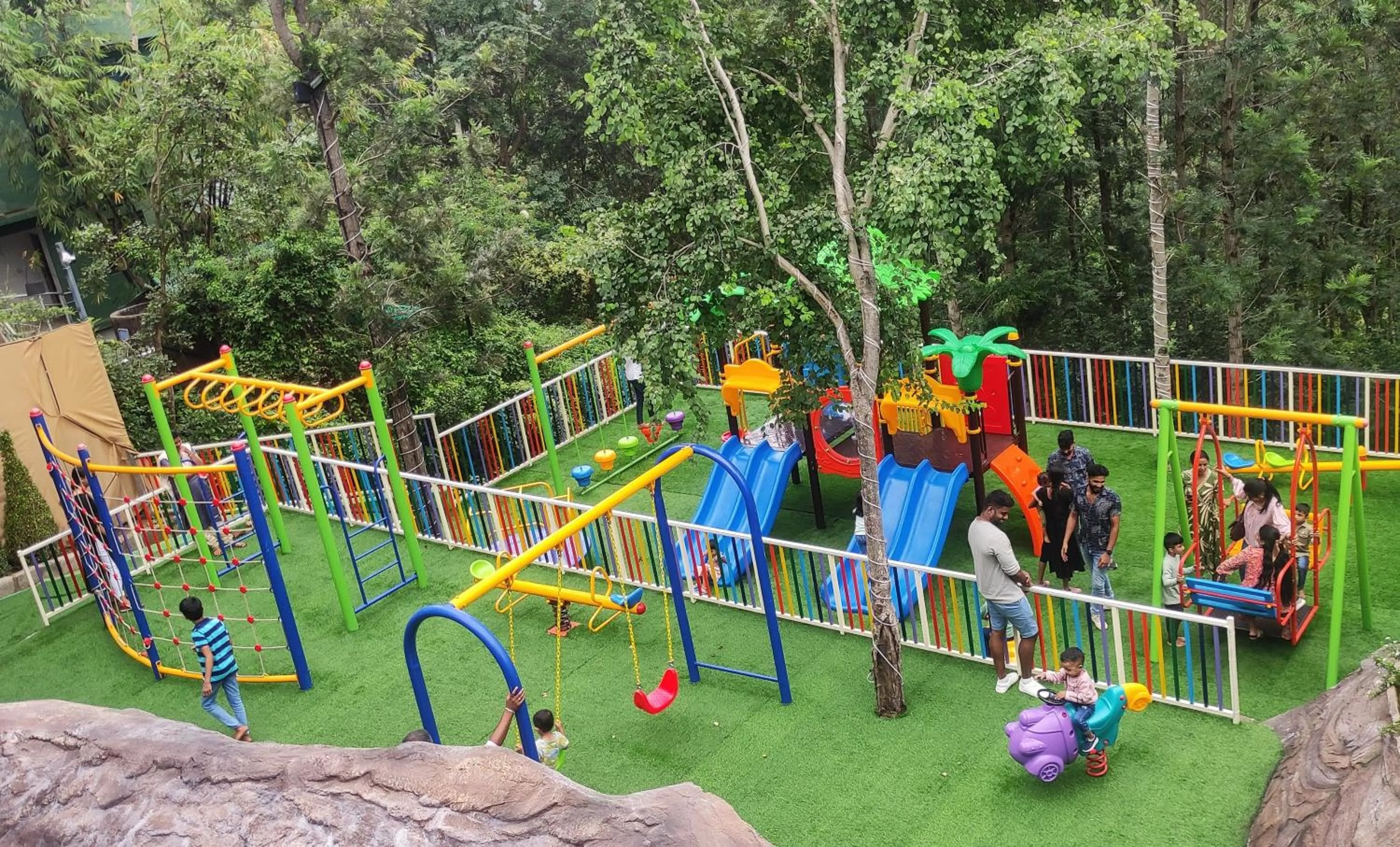 Children play ground in Misty Range Resorts