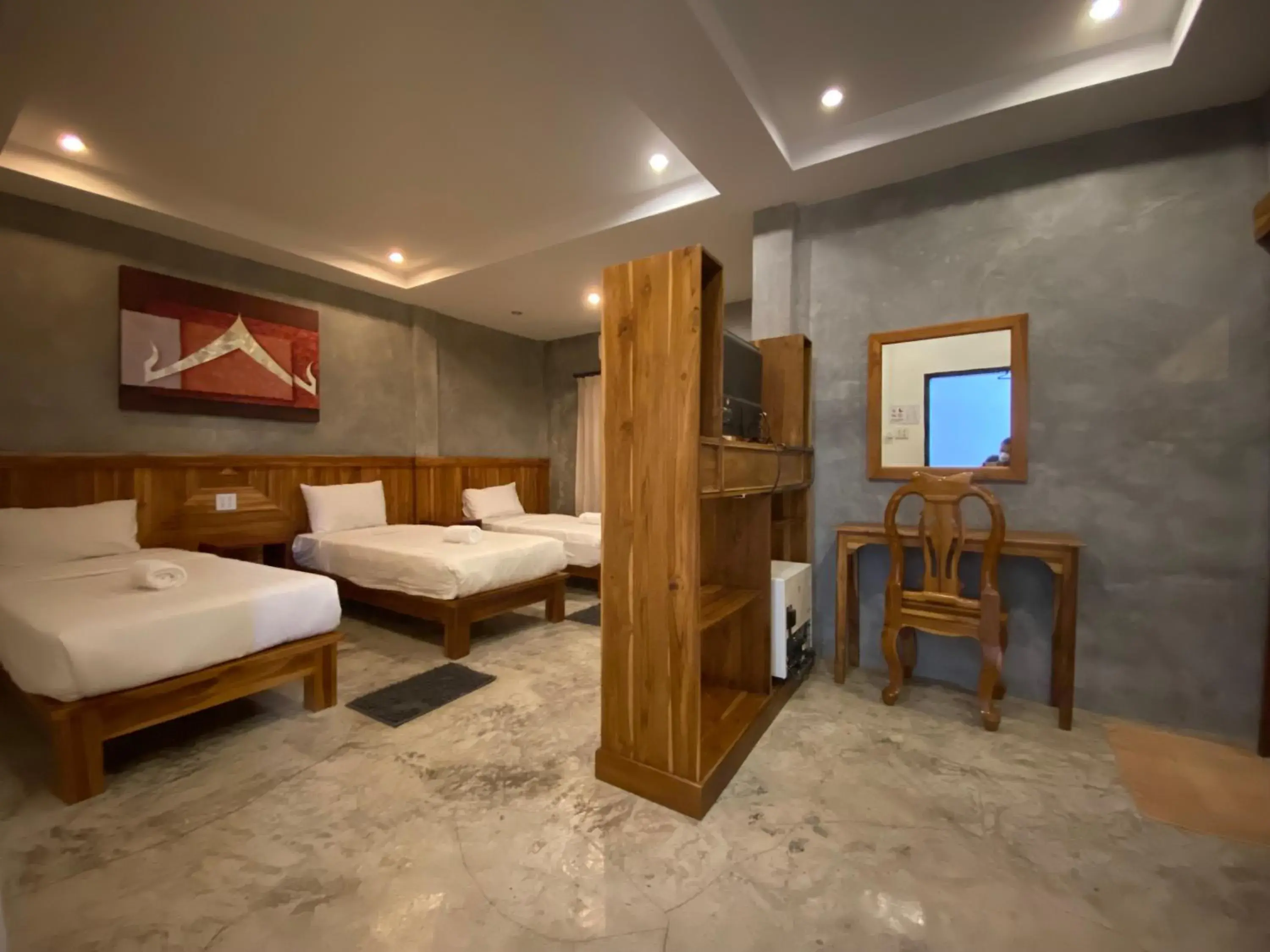 Classic Triple Room in Ban Channuane Classic Triple Room in Ban Channuane