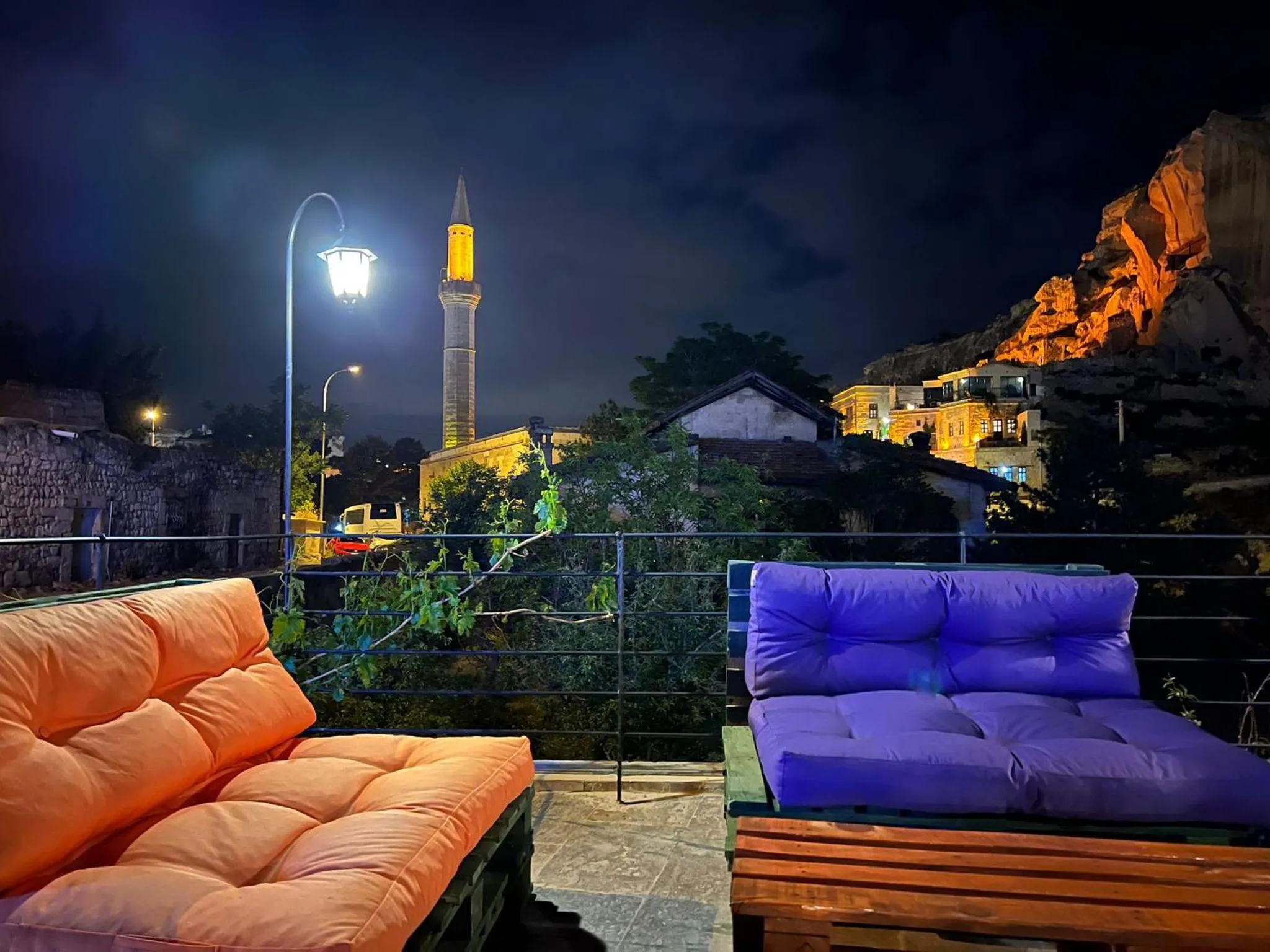 On site in Tale Cave İnn