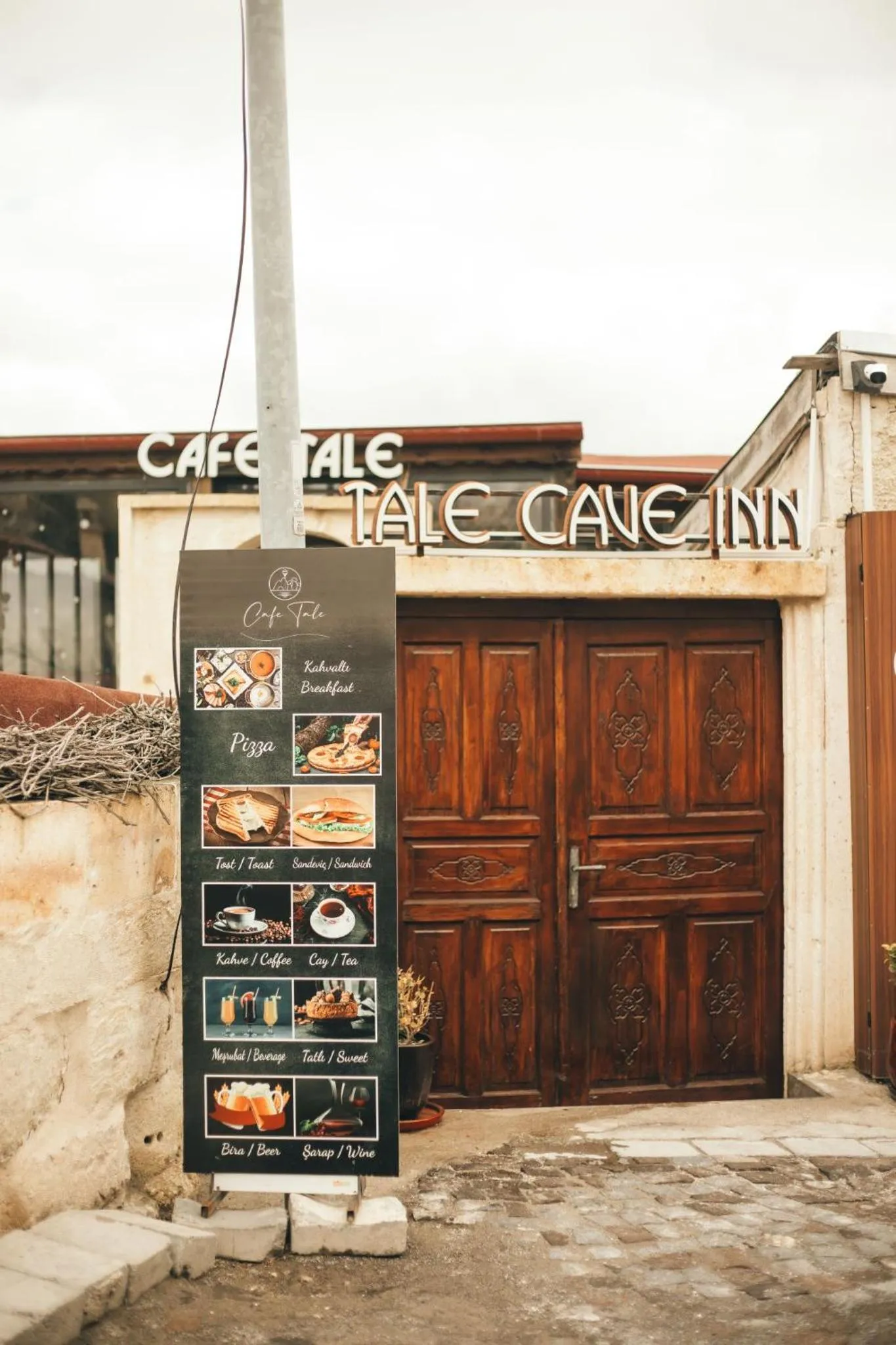 Food and drinks in Tale Cave İnn