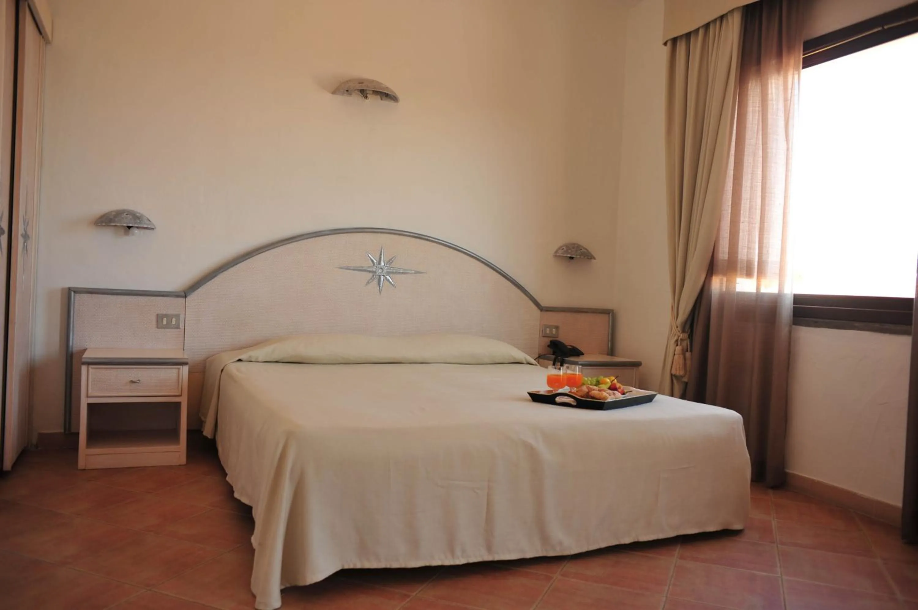 Bed in Hotel Micalosu