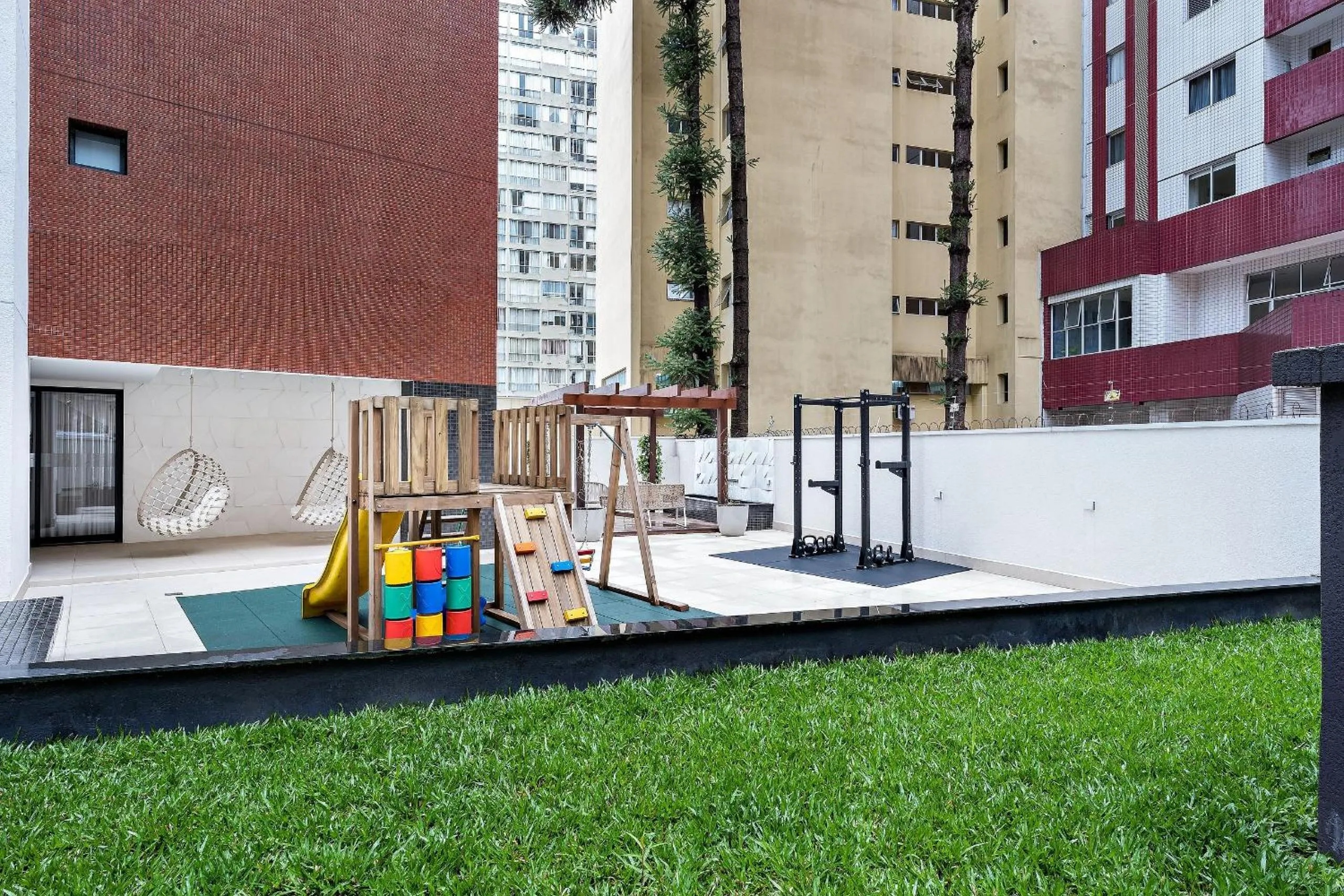 Children play ground in Xtay Princess Curitiba