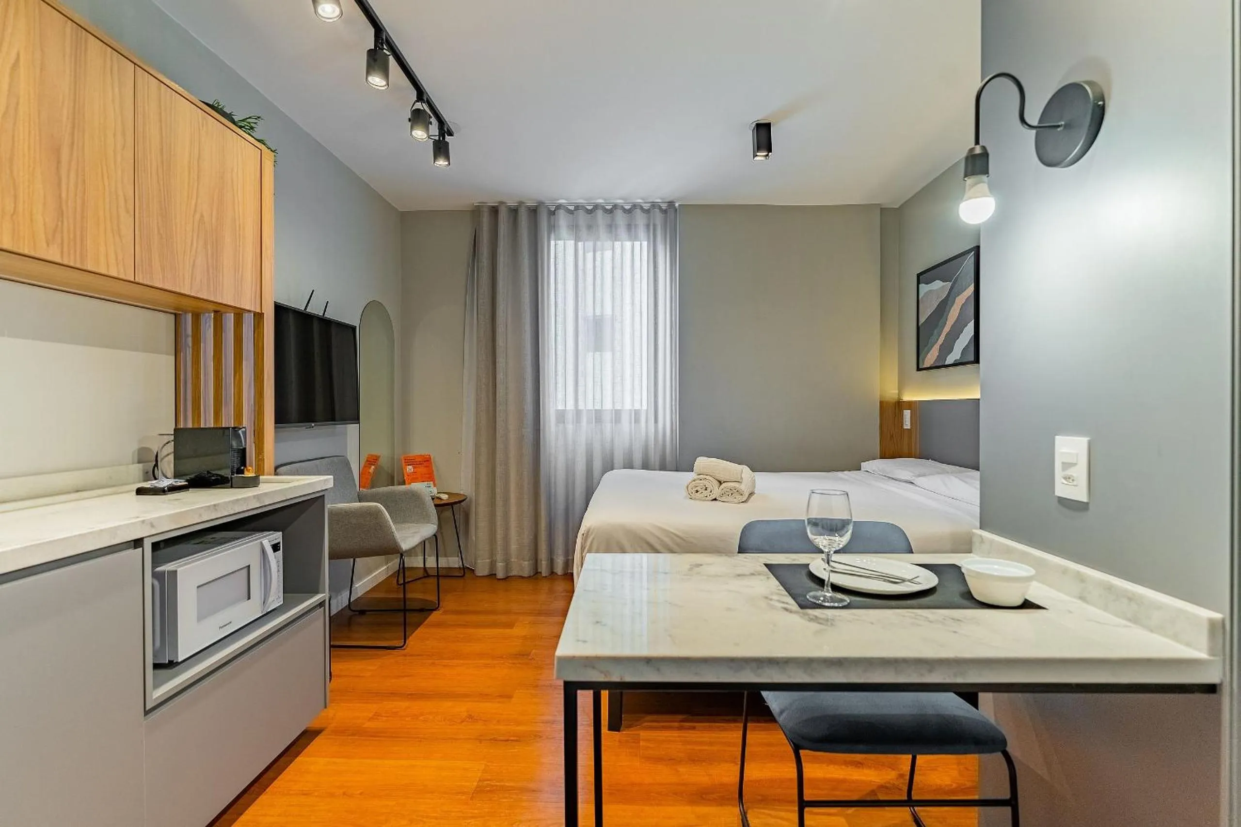 Kitchen or kitchenette in Xtay Princess Curitiba