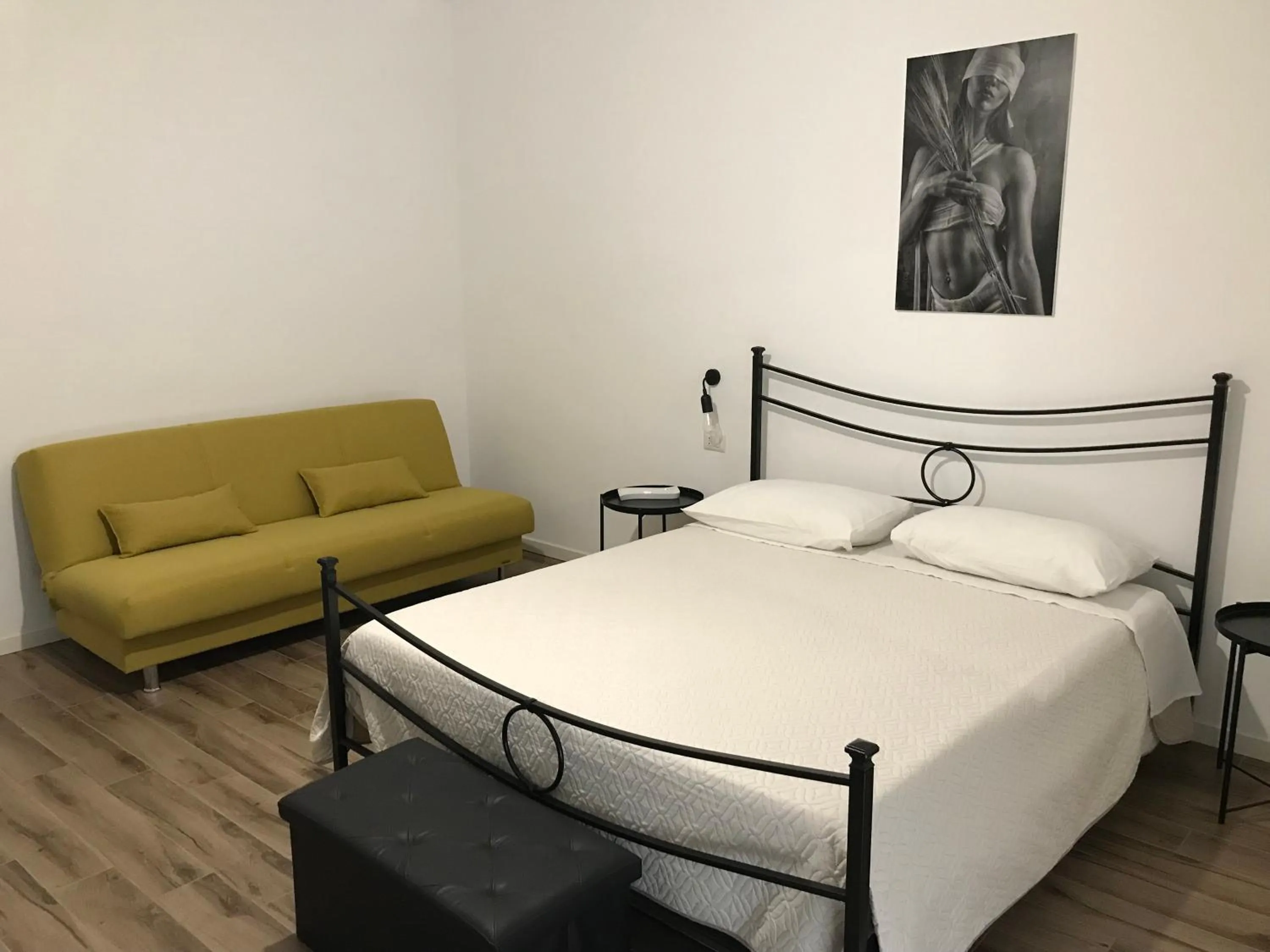 Bed in Latomia del Paradiso rooms and breakfast