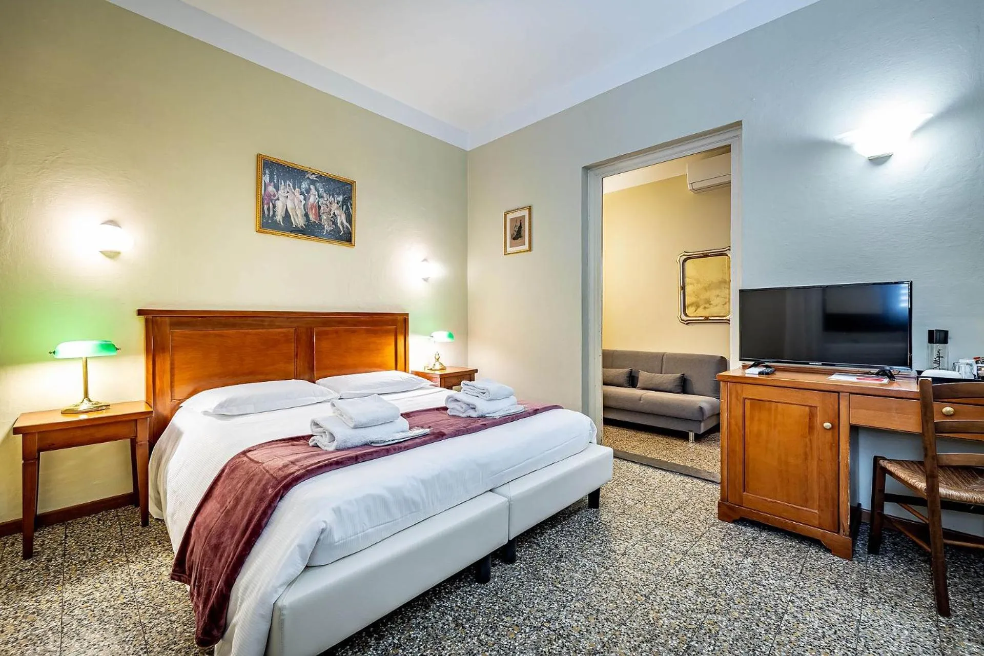 Bedroom, Bed in Bellevue House Affittacamere