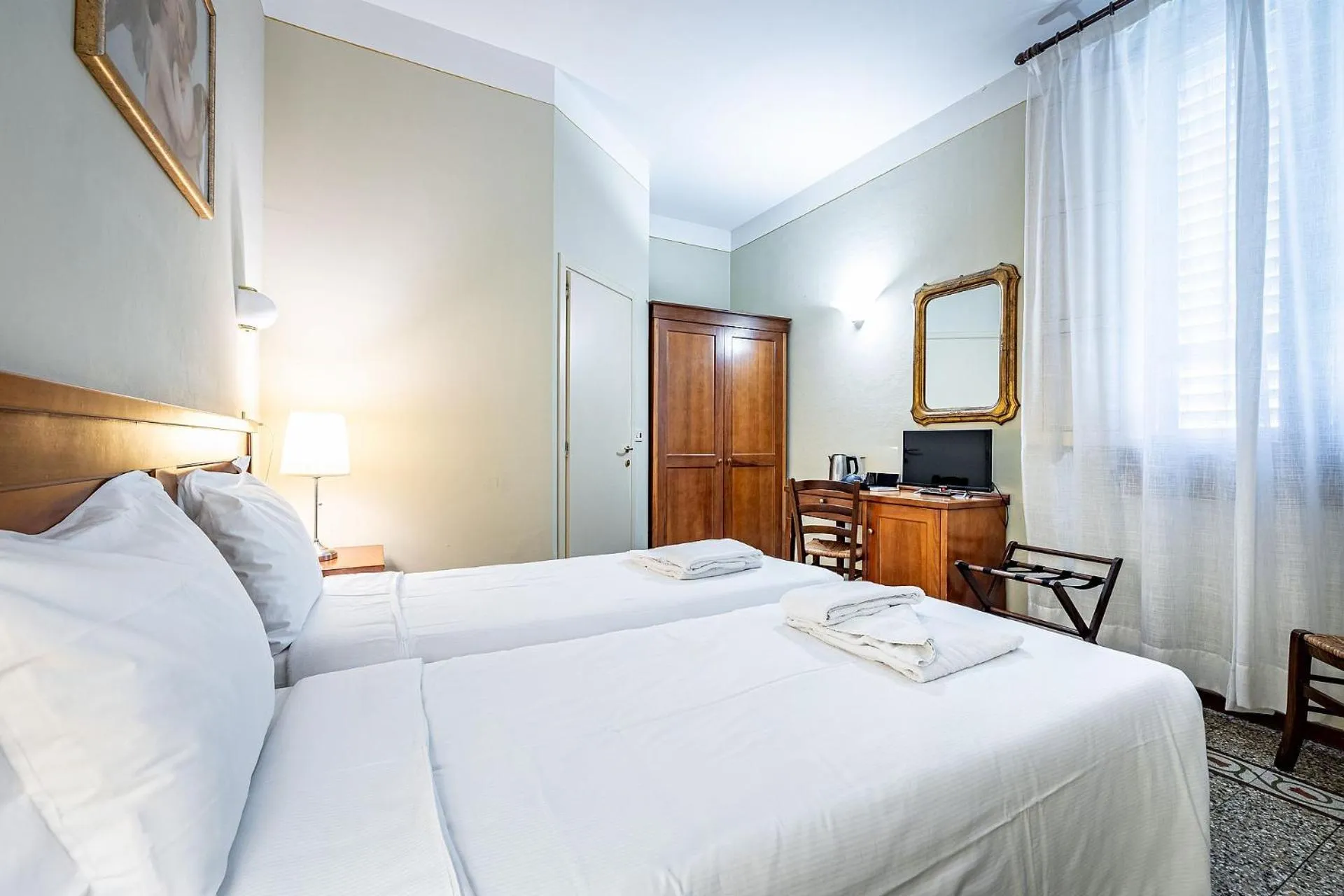 Bedroom, Bed in Bellevue House Affittacamere