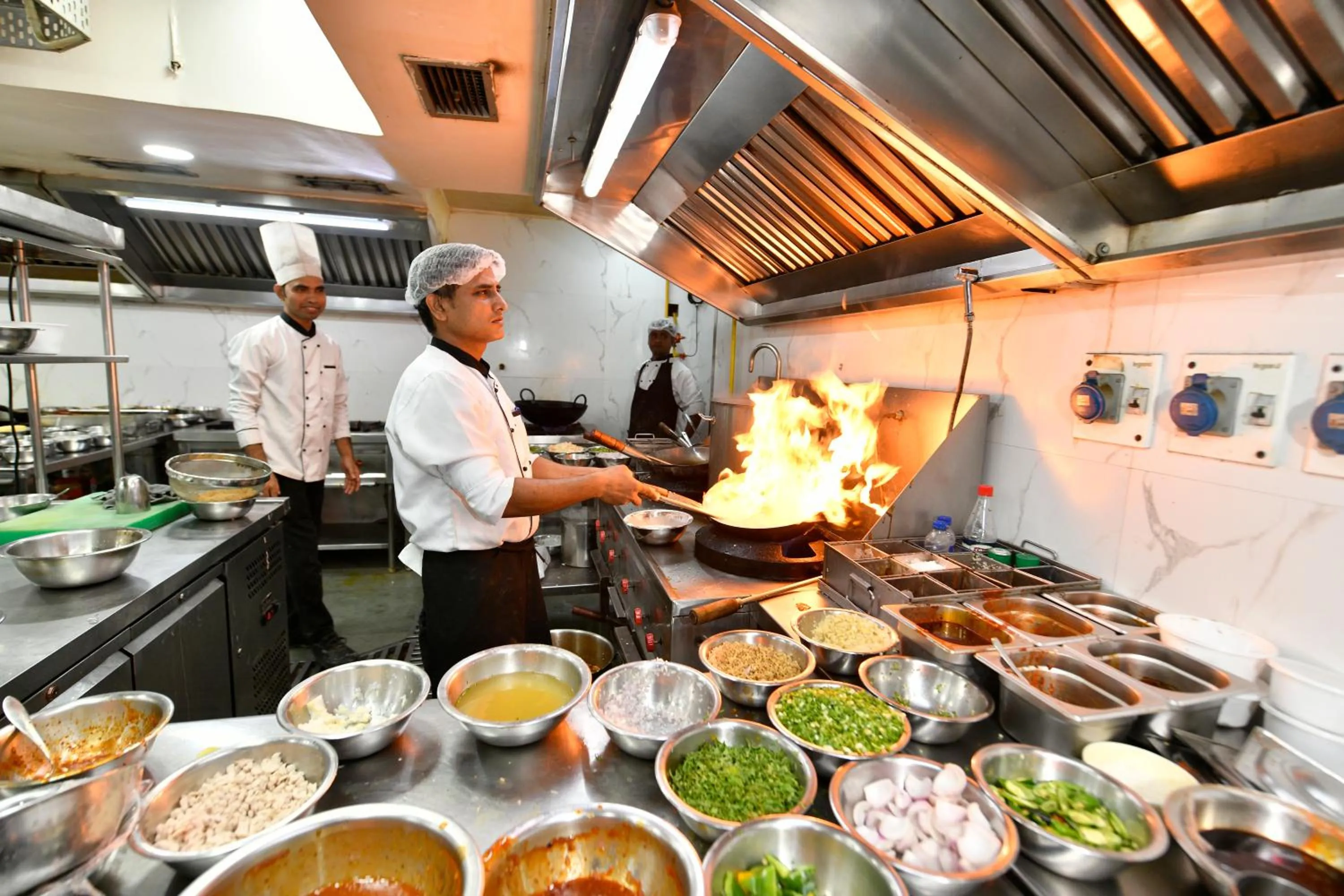 Kitchen or kitchenette in Hotel RJ