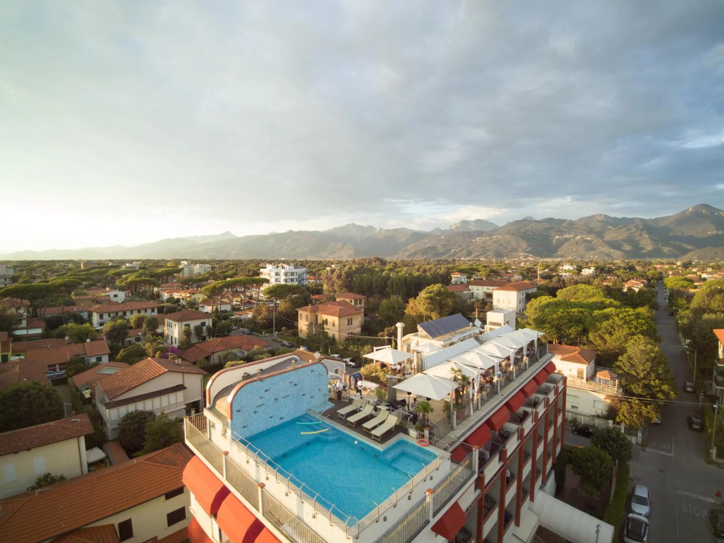 Bird's eye view in Hotel Nuova Sabrina