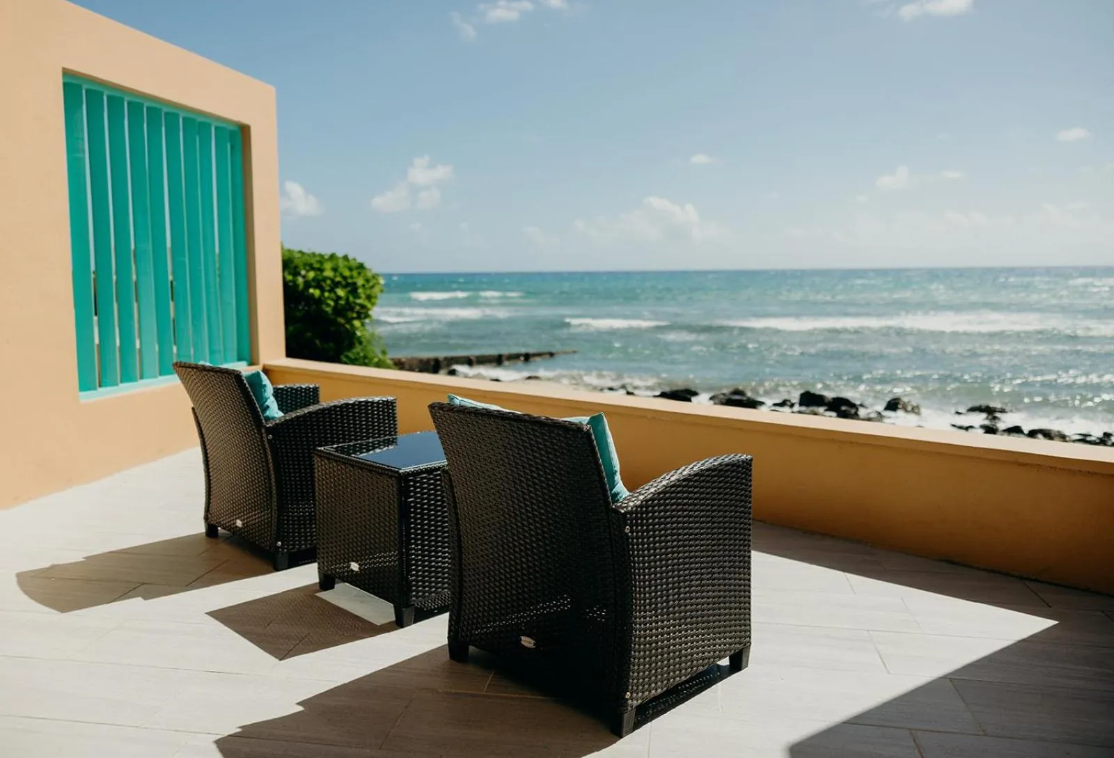 Balcony/Terrace in Grapetree Bay Hotel and Villas