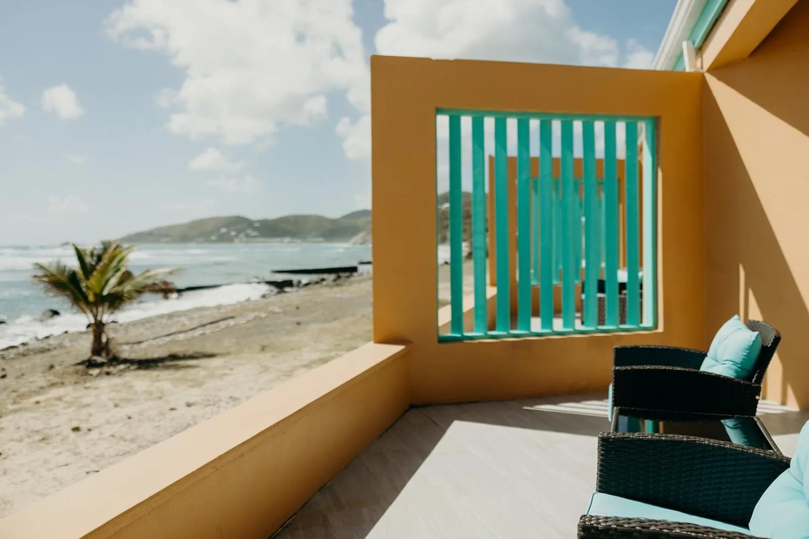 Balcony/Terrace in Grapetree Bay Hotel and Villas