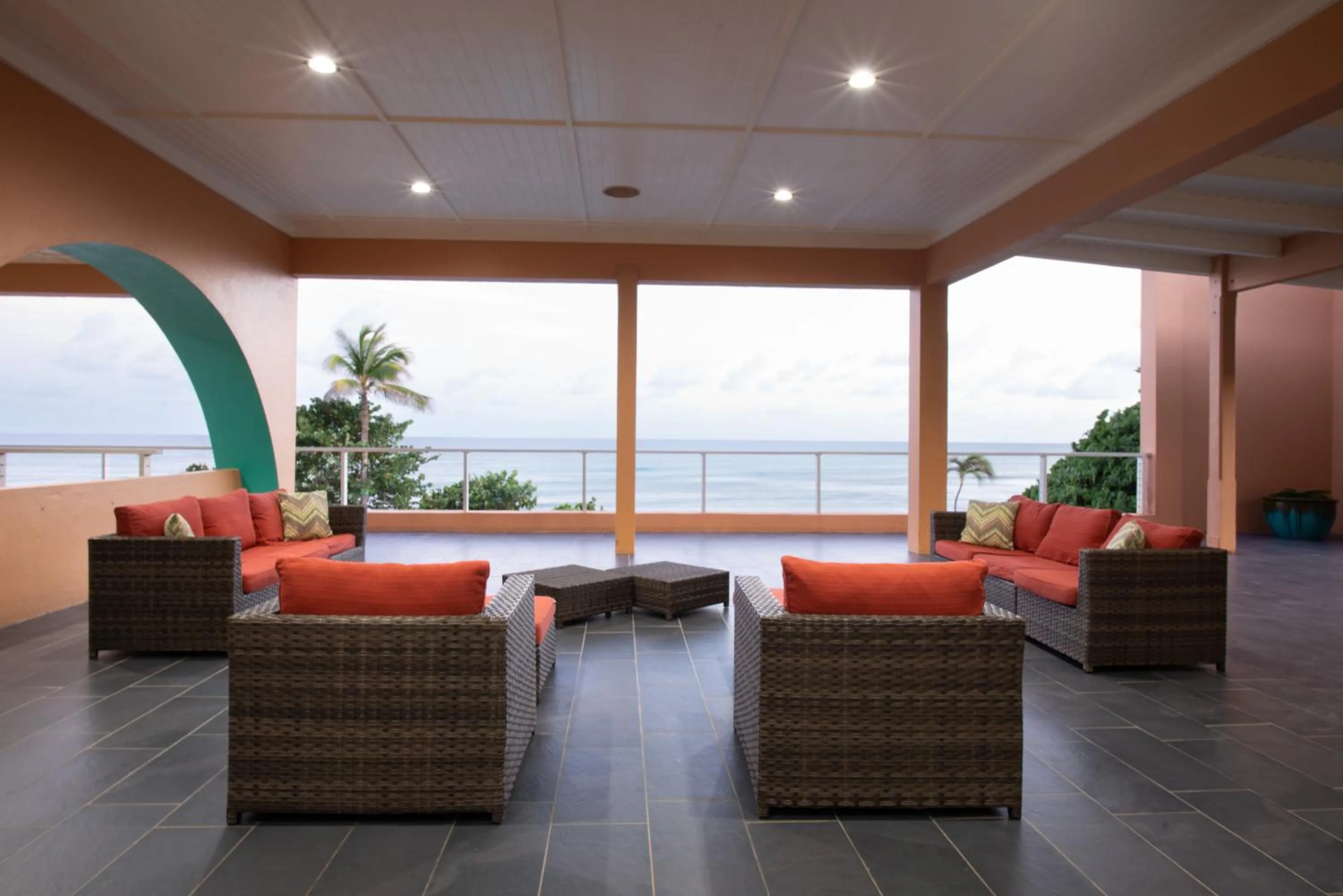 Balcony/Terrace in Grapetree Bay Hotel and Villas