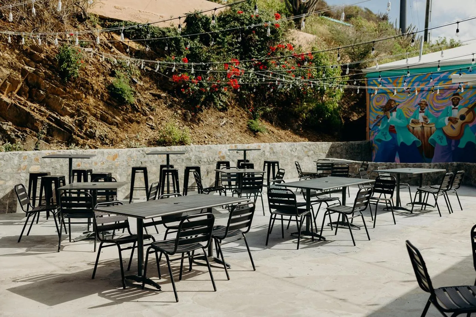 Restaurant/places to eat in Grapetree Bay Hotel and Villas