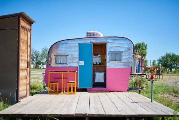 Property building in El Cosmico