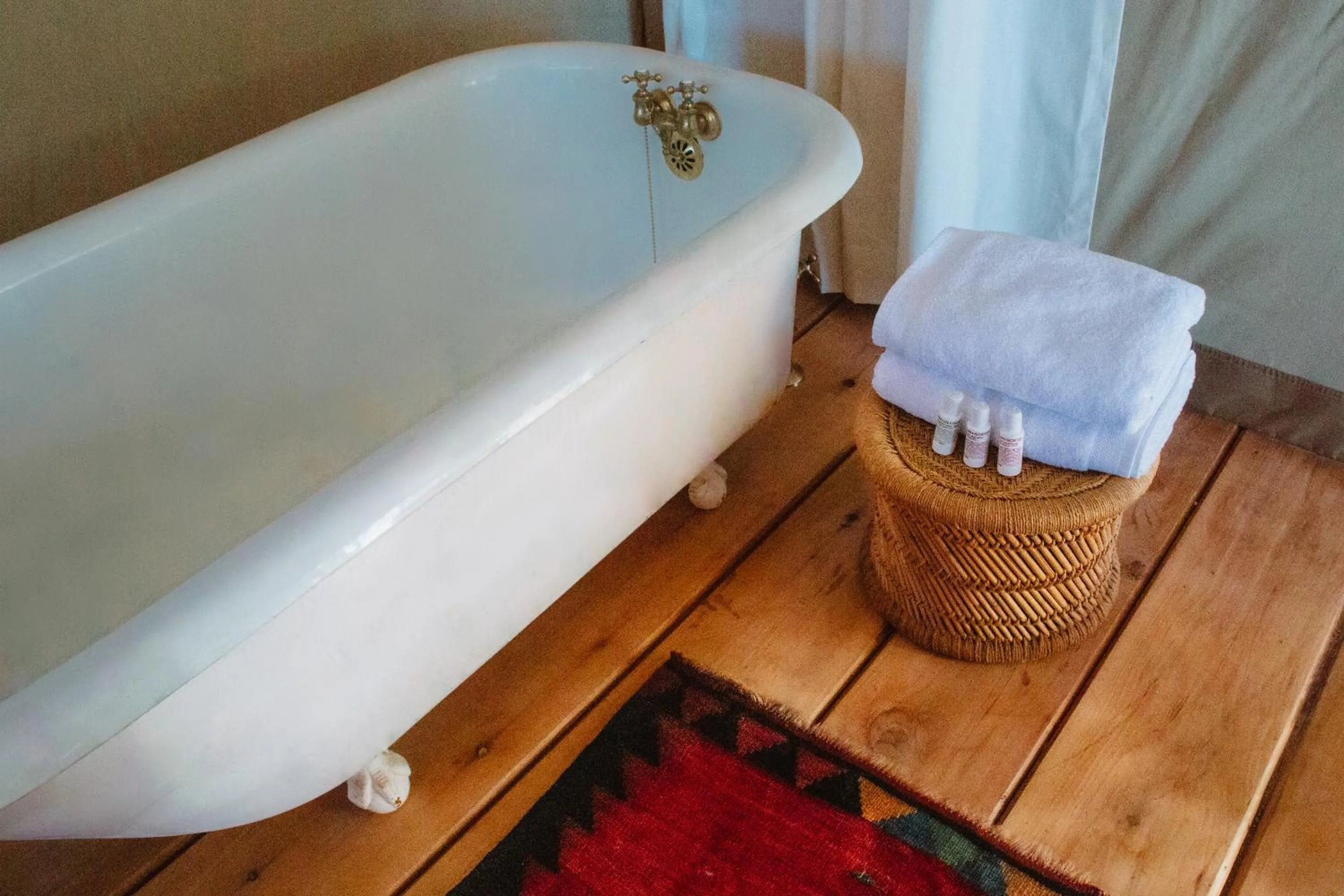 Bathroom in El Cosmico