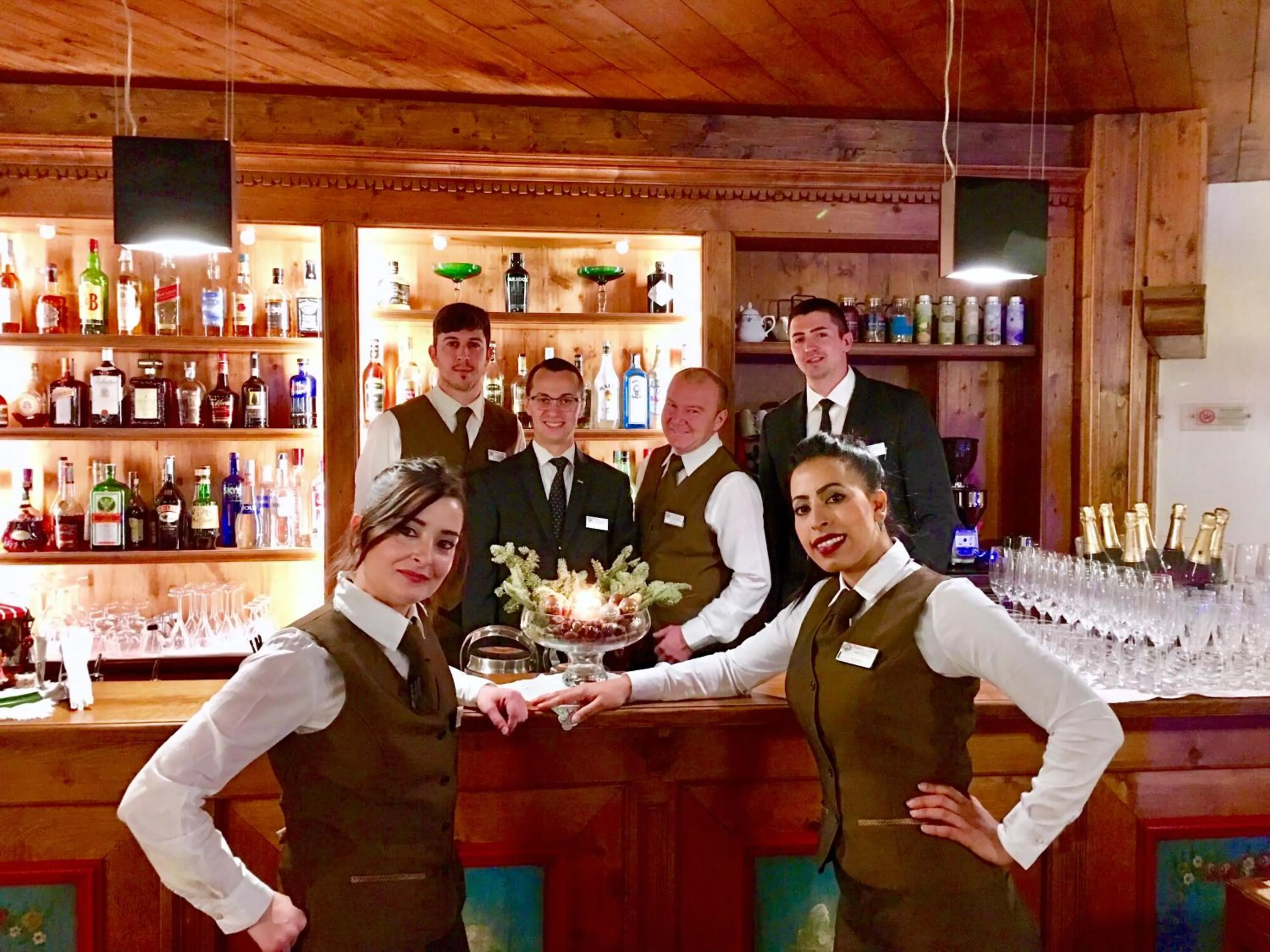 Staff in Parkhotel Ladinia