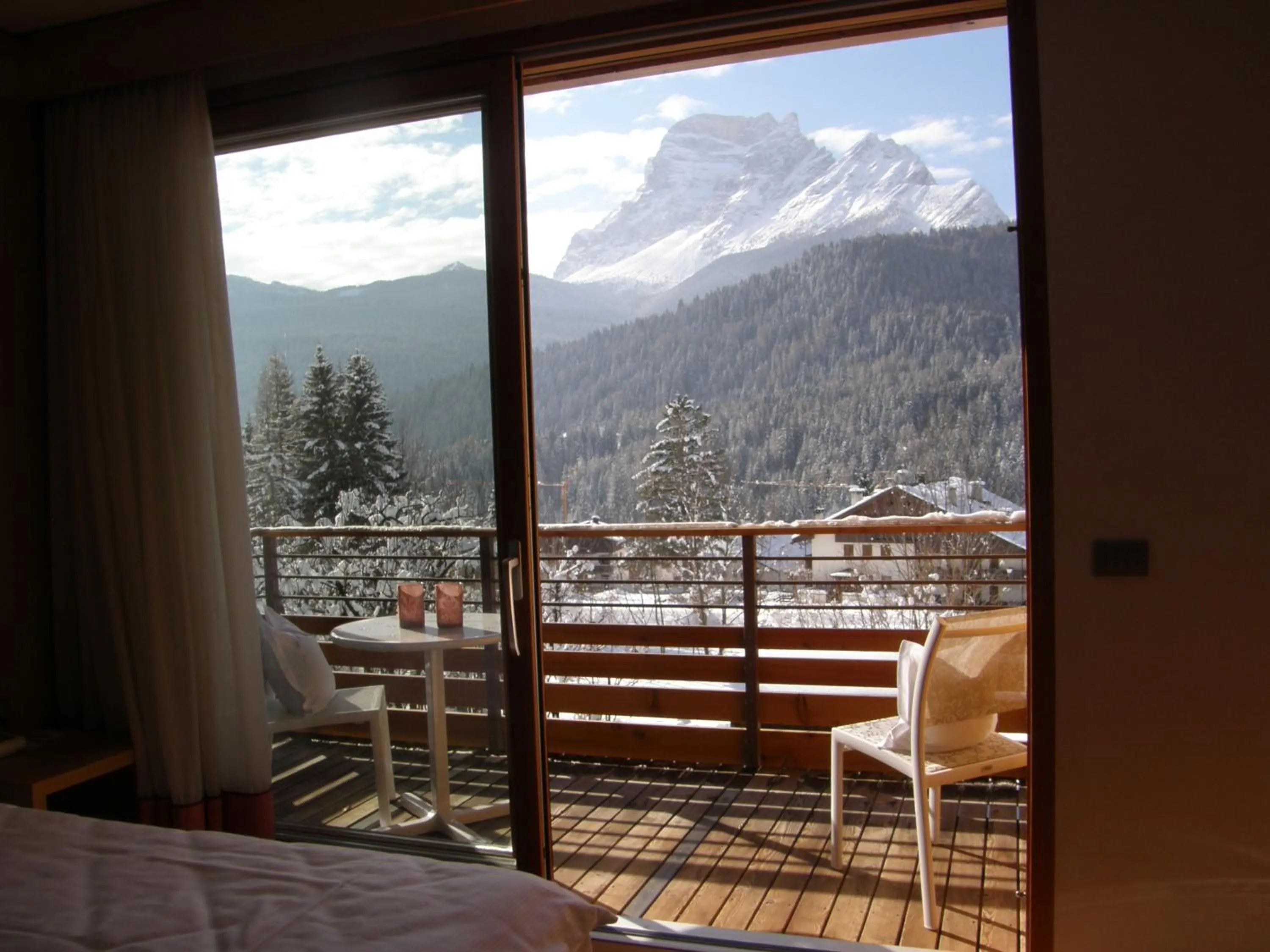 Balcony/Terrace in Parkhotel Ladinia