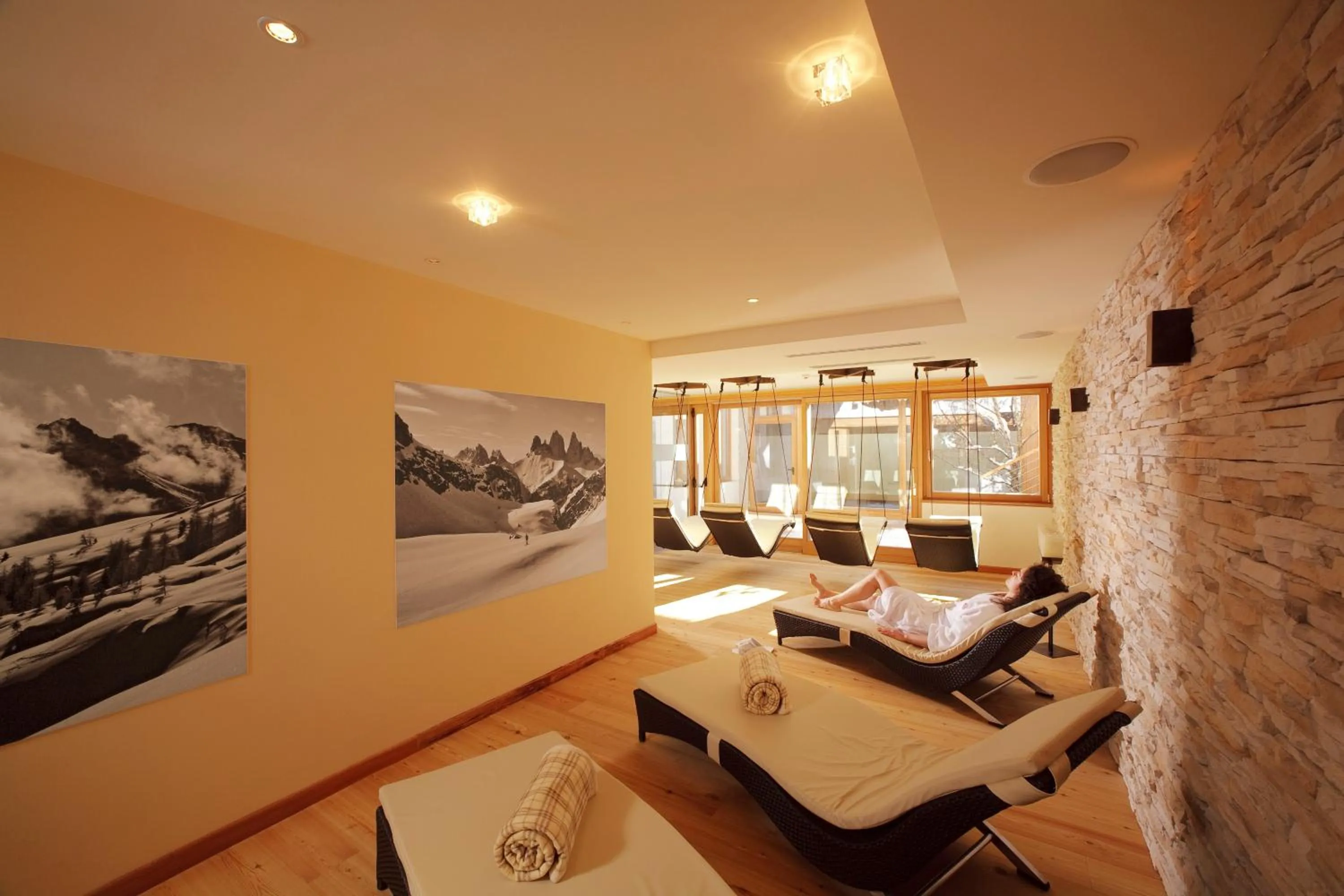 Spa and wellness centre/facilities, Bed in Parkhotel Ladinia