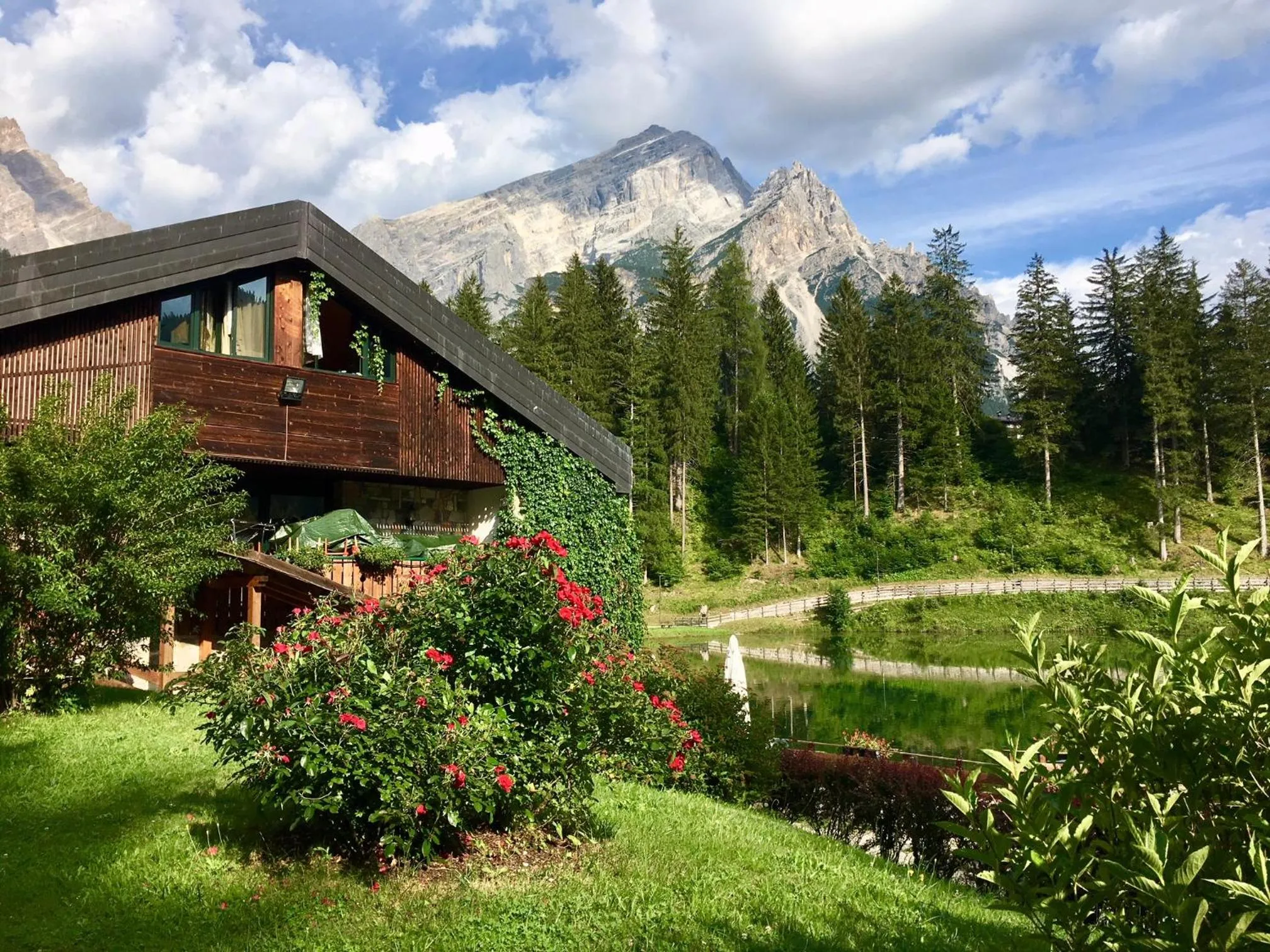 Natural landscape in Parkhotel Ladinia