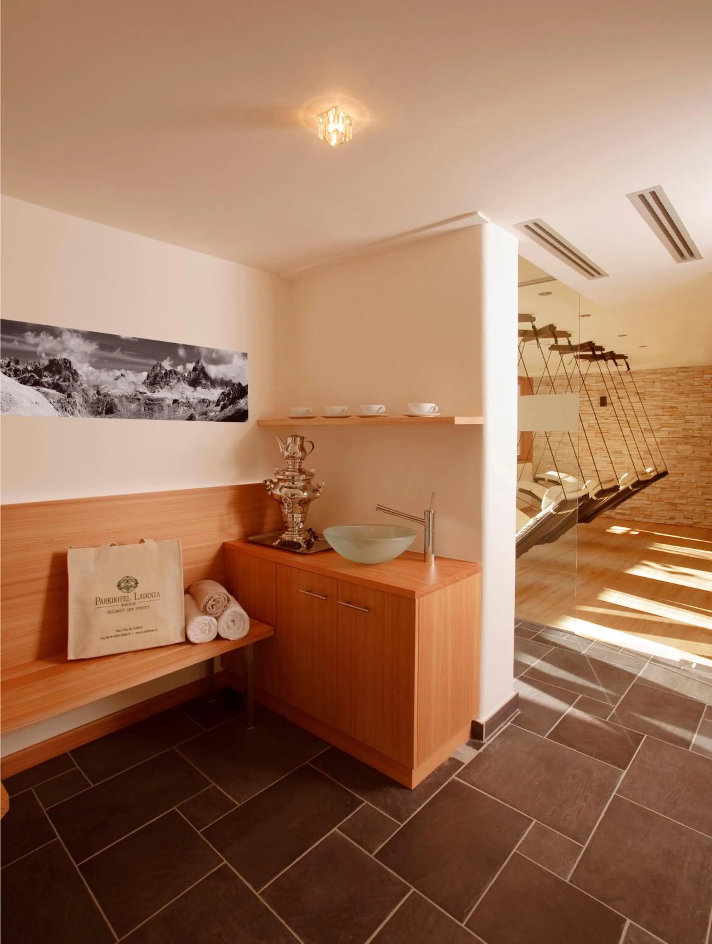 Spa and wellness centre/facilities in Parkhotel Ladinia