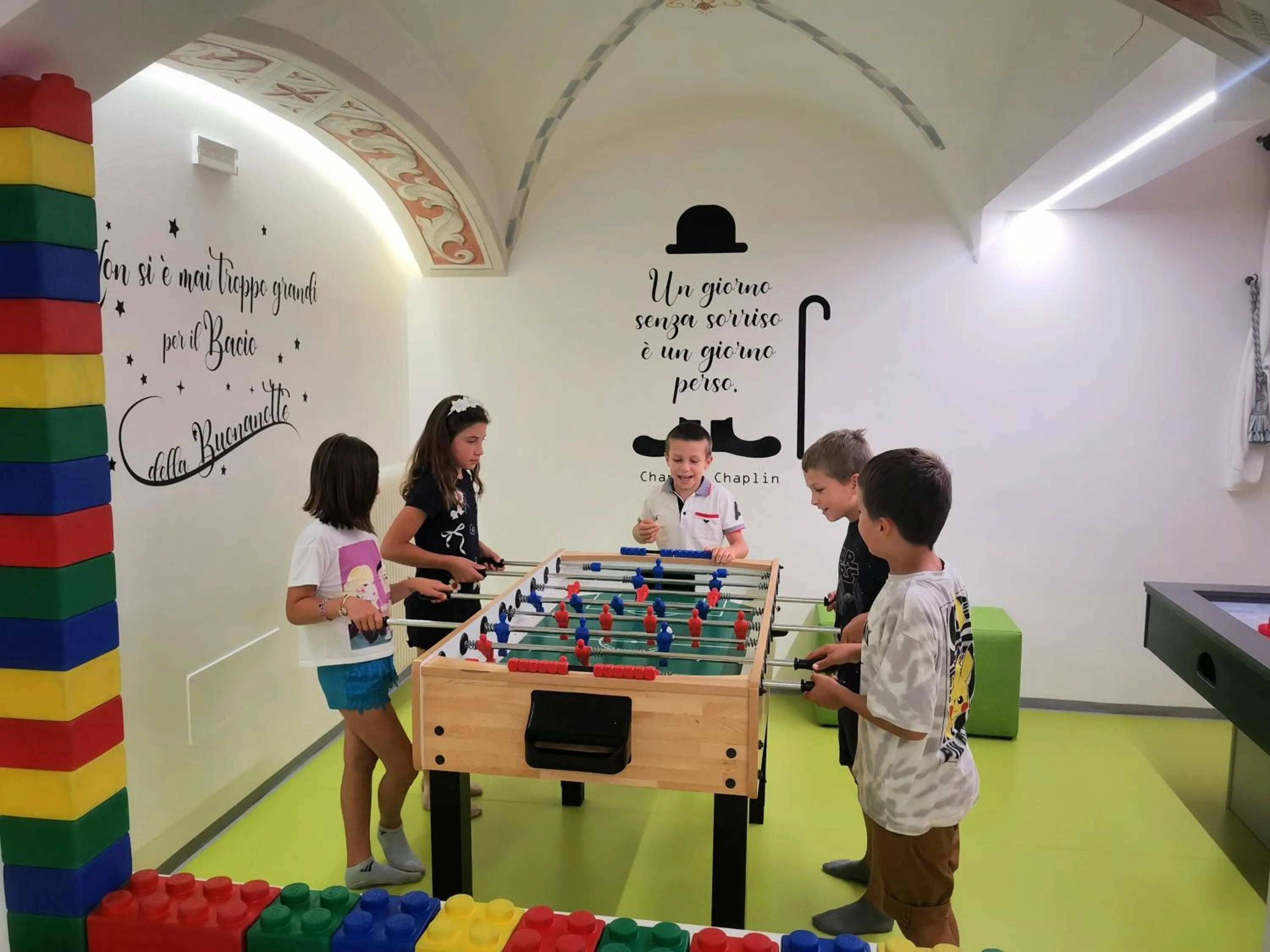 Game Room in Parkhotel Ladinia