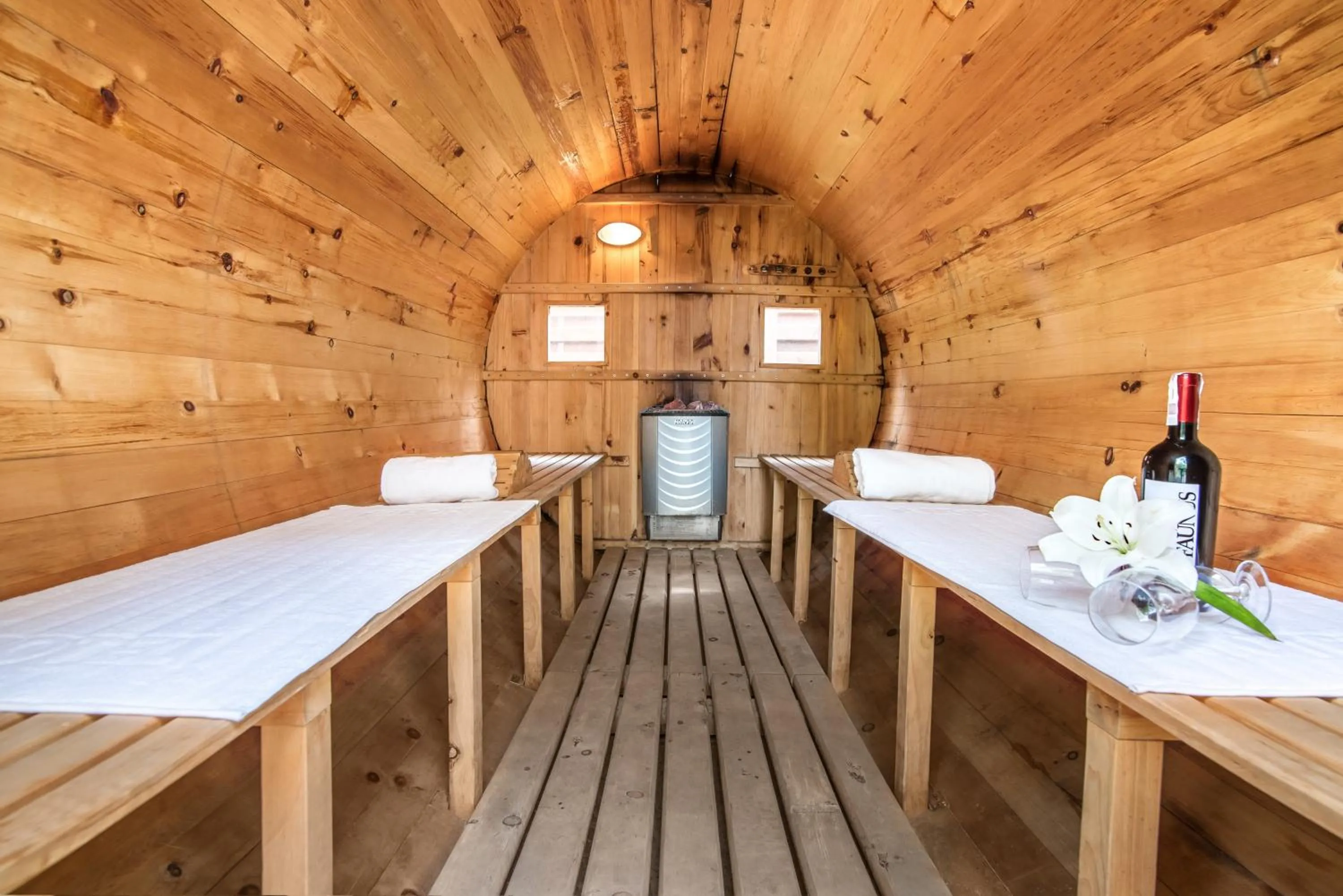 Sauna in Villa Pascal