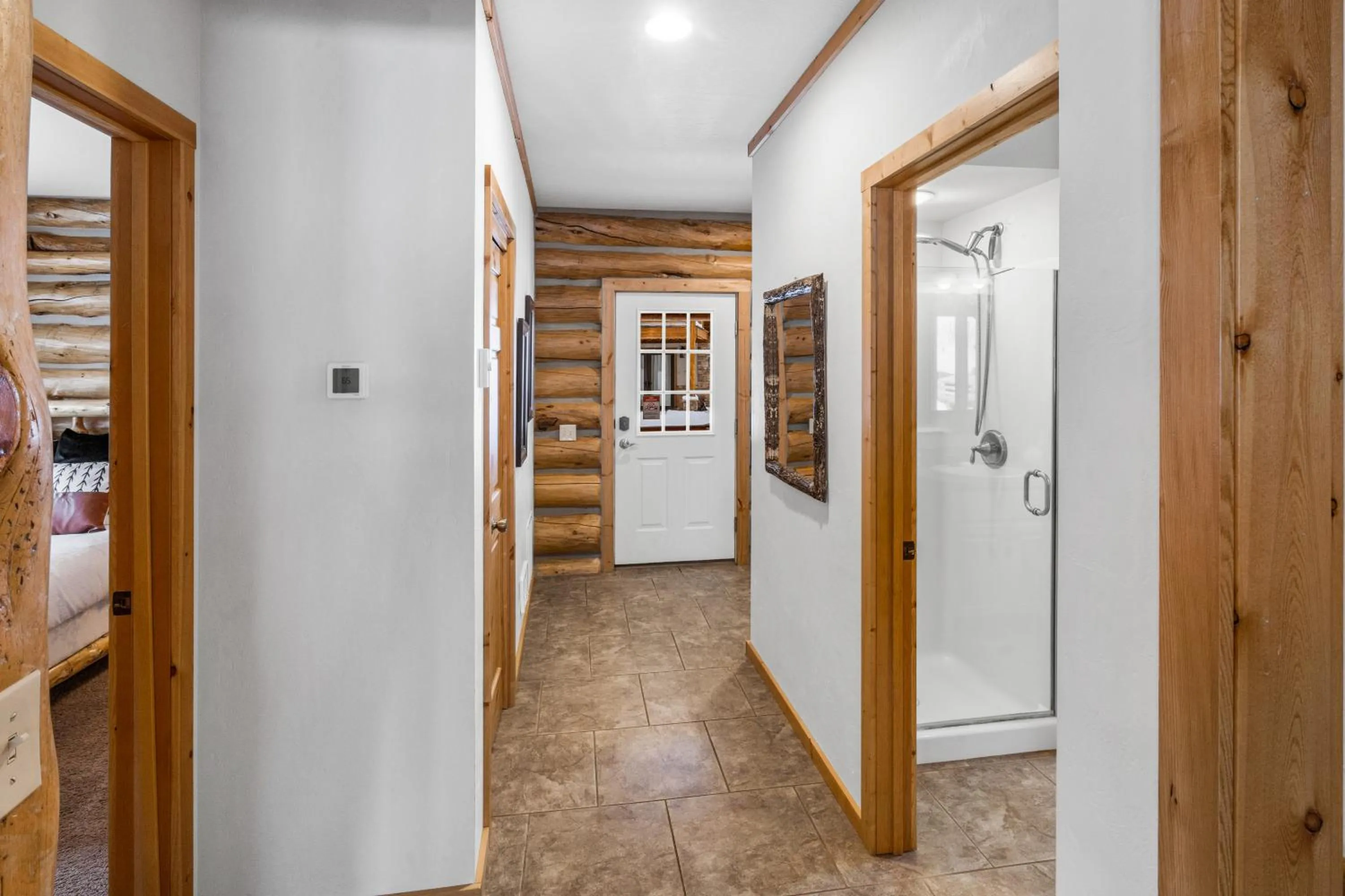 Living room in King's Cabin