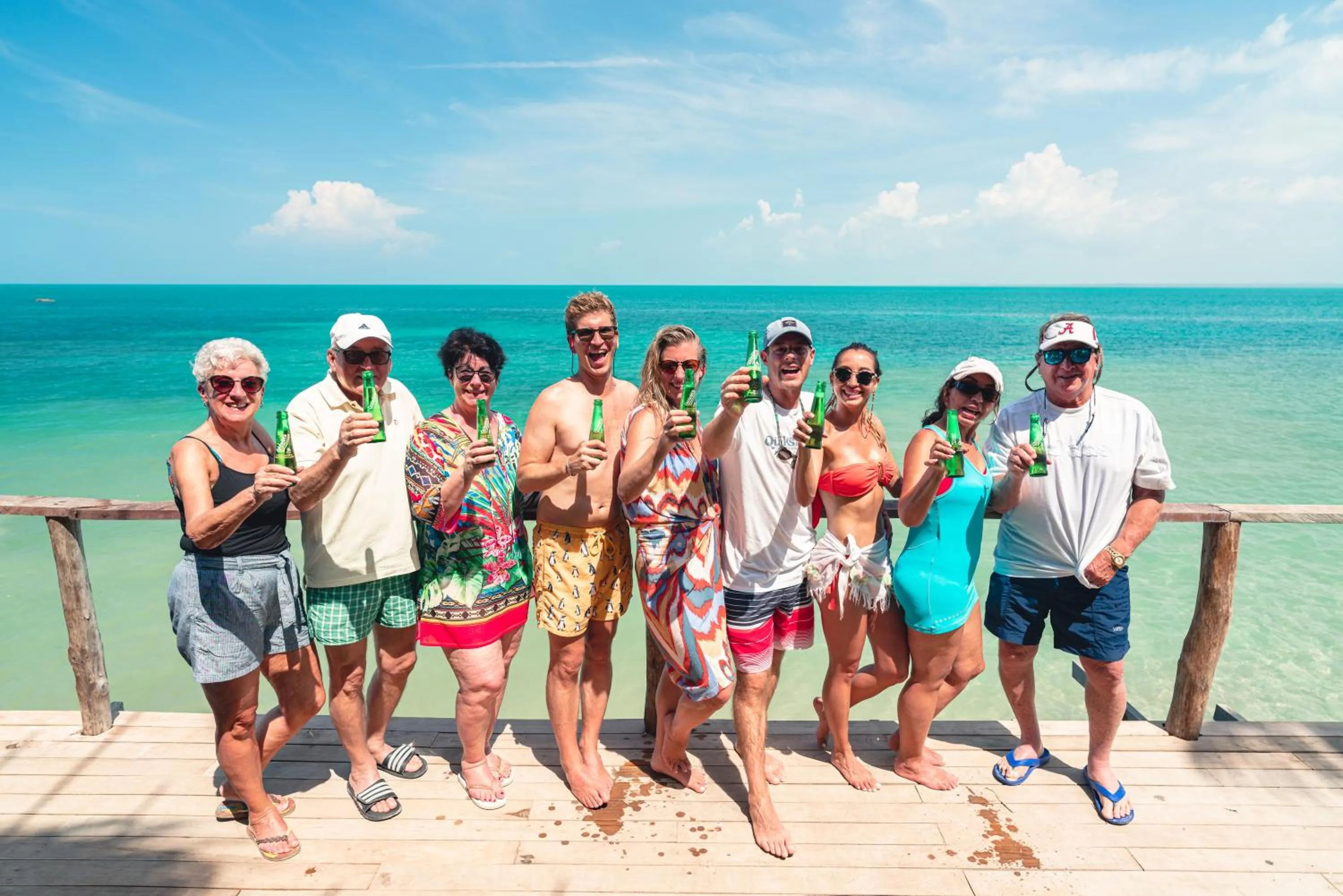 People in La Playita Isla Fuerte