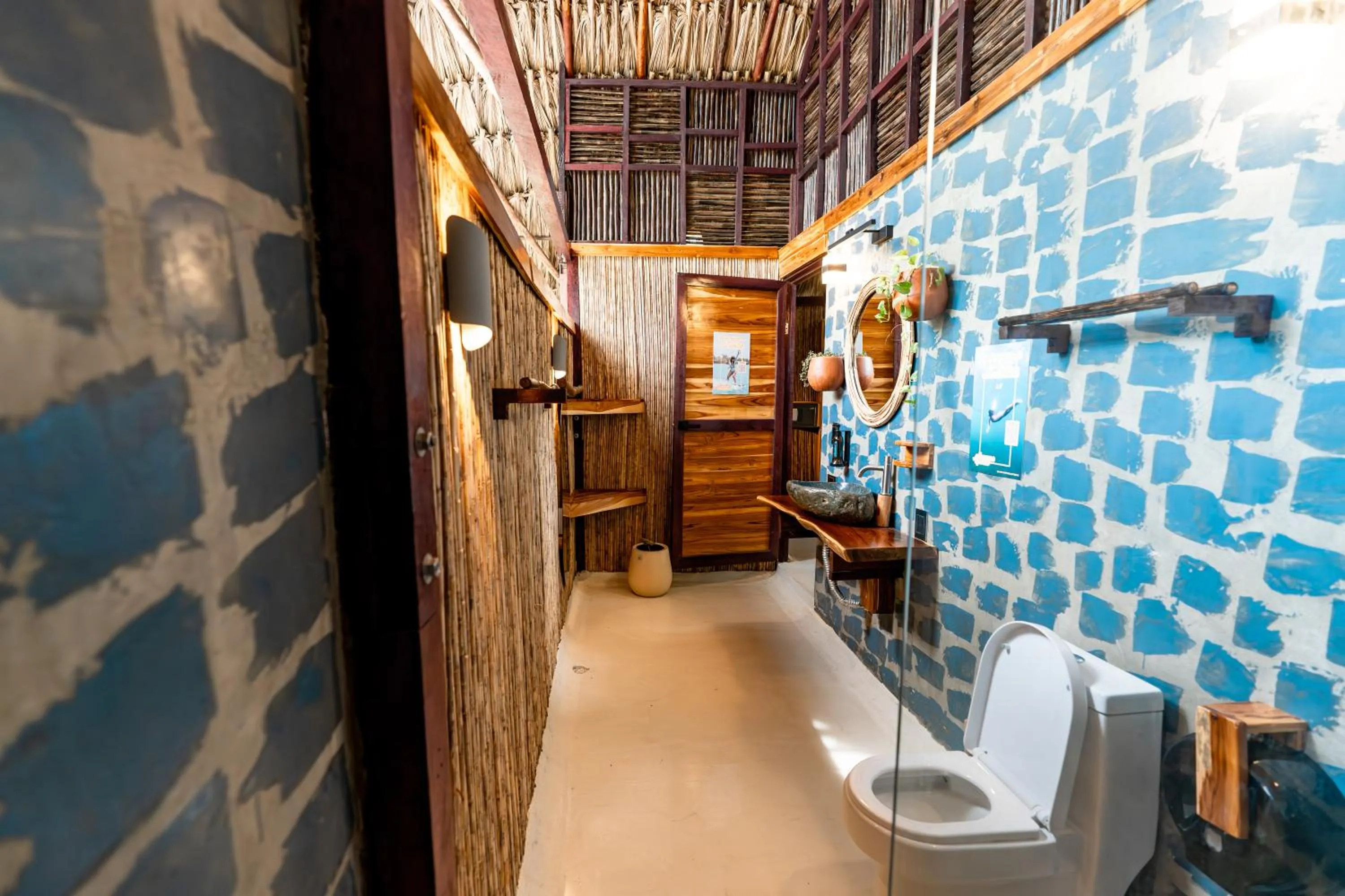 Bathroom in La Playita Isla Fuerte