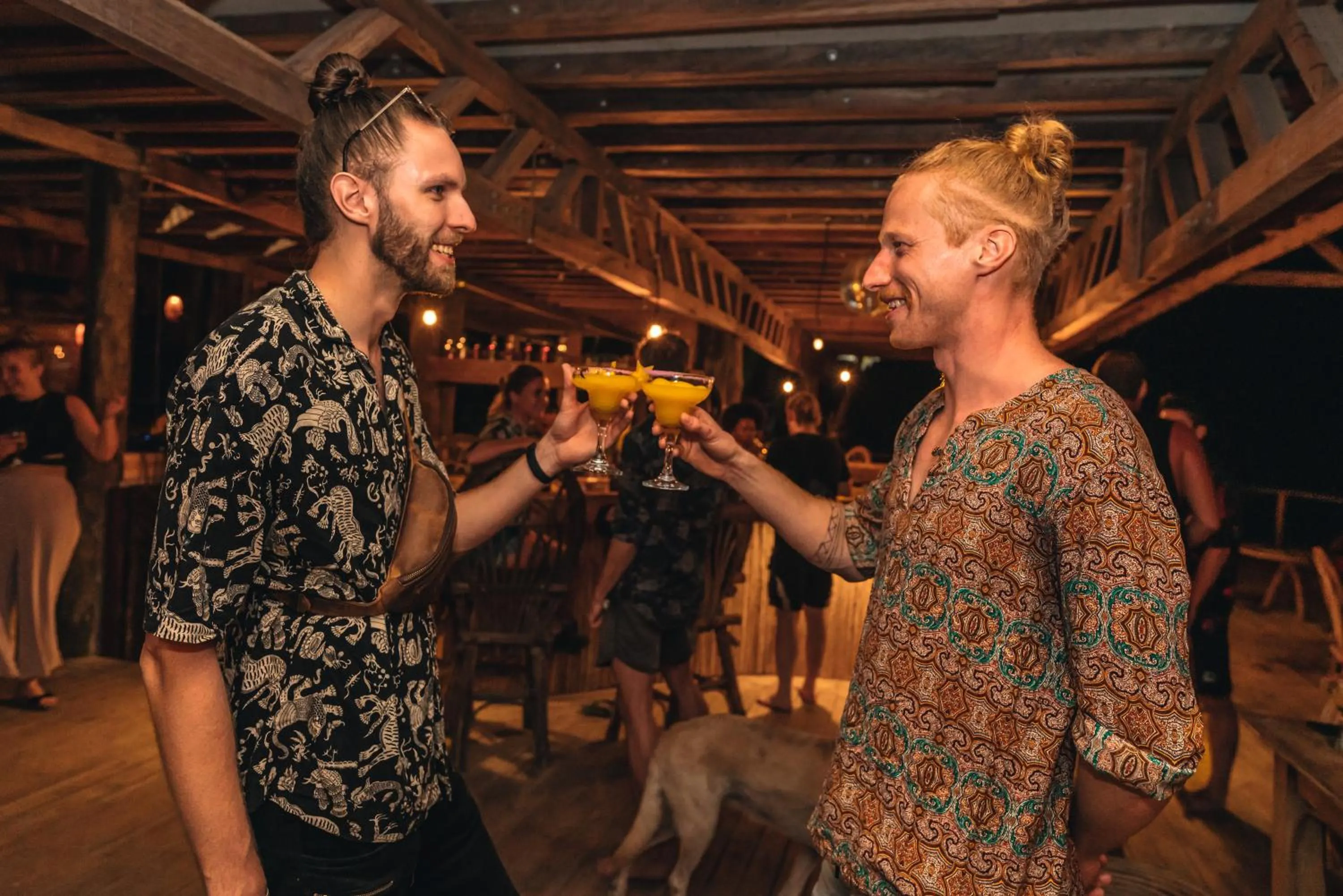 Food and drinks in La Playita Isla Fuerte