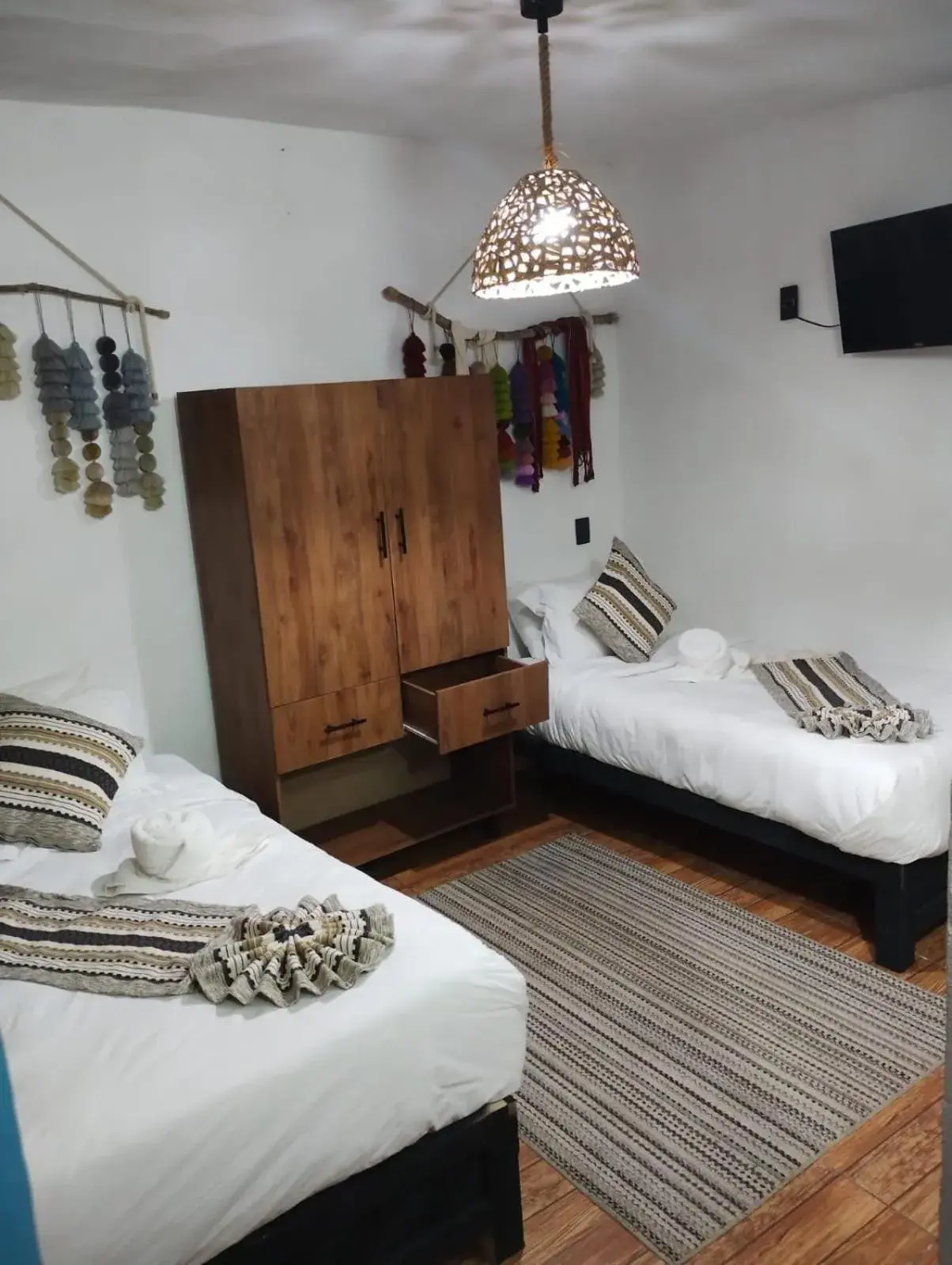 Twin Room in Suites del Barrio Twin Room in Suites del Barrio