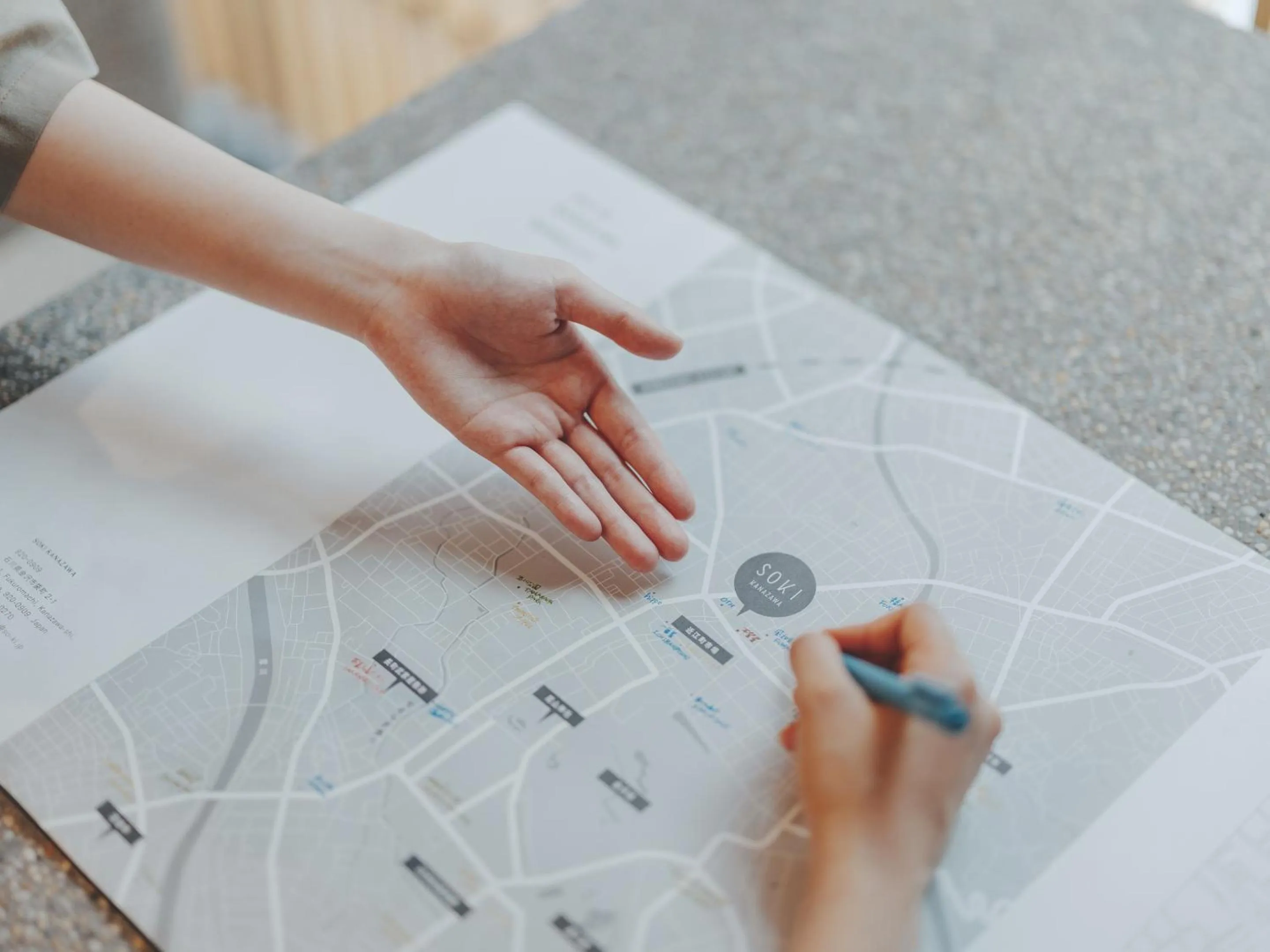 Lobby or reception in SOKI Kanazawa