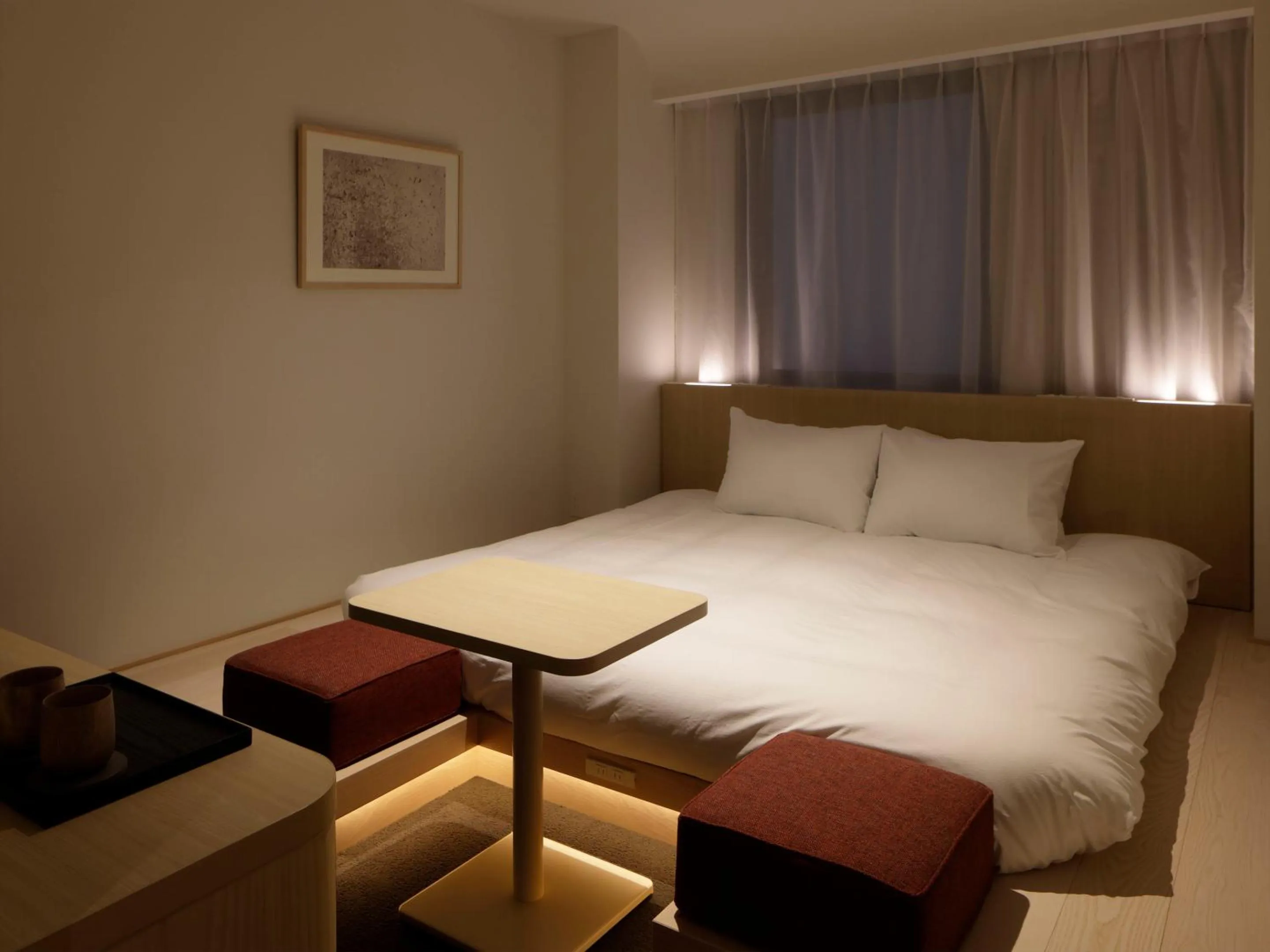 Bed in SOKI Kanazawa