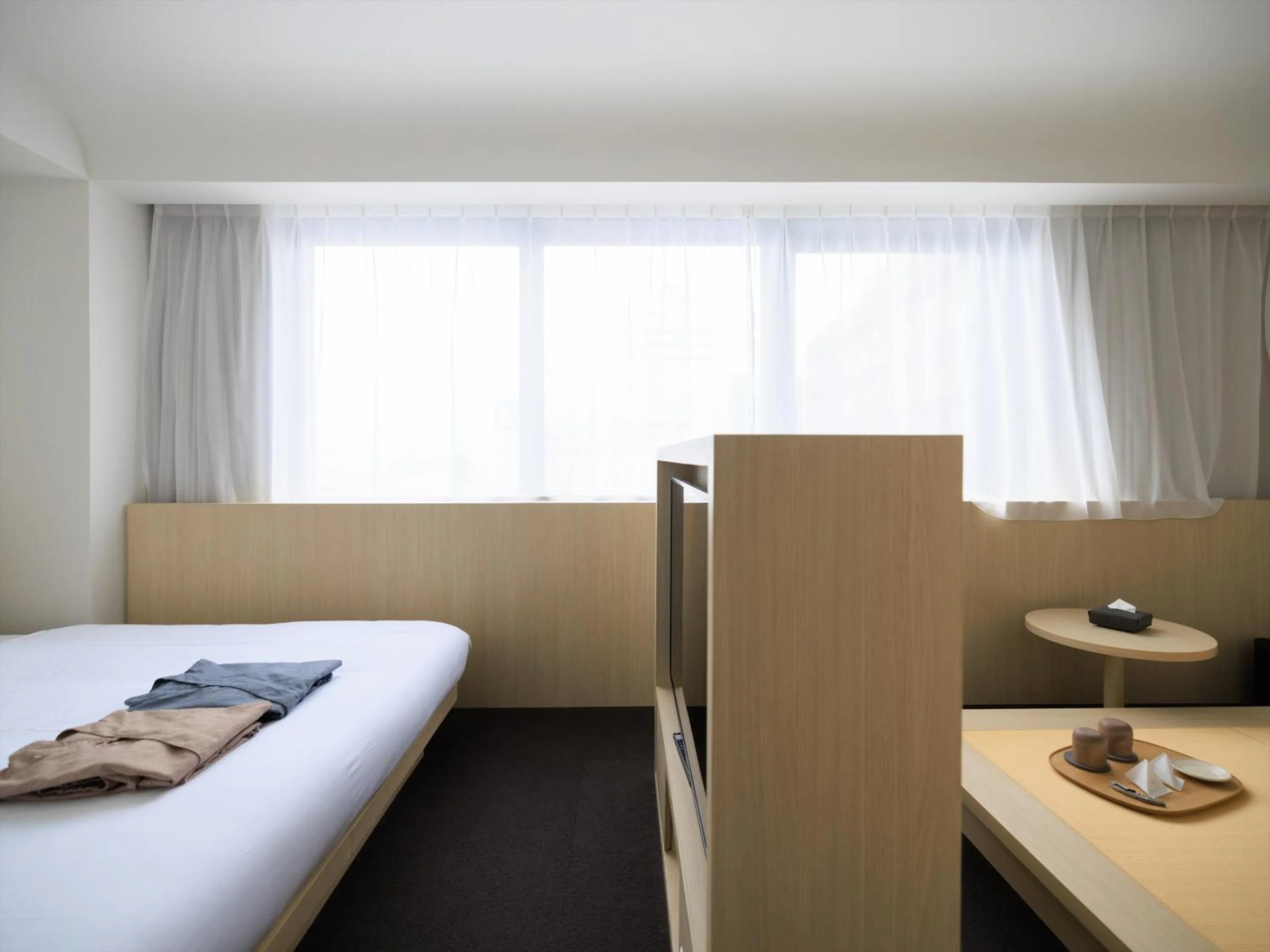 Bed in SOKI Kanazawa