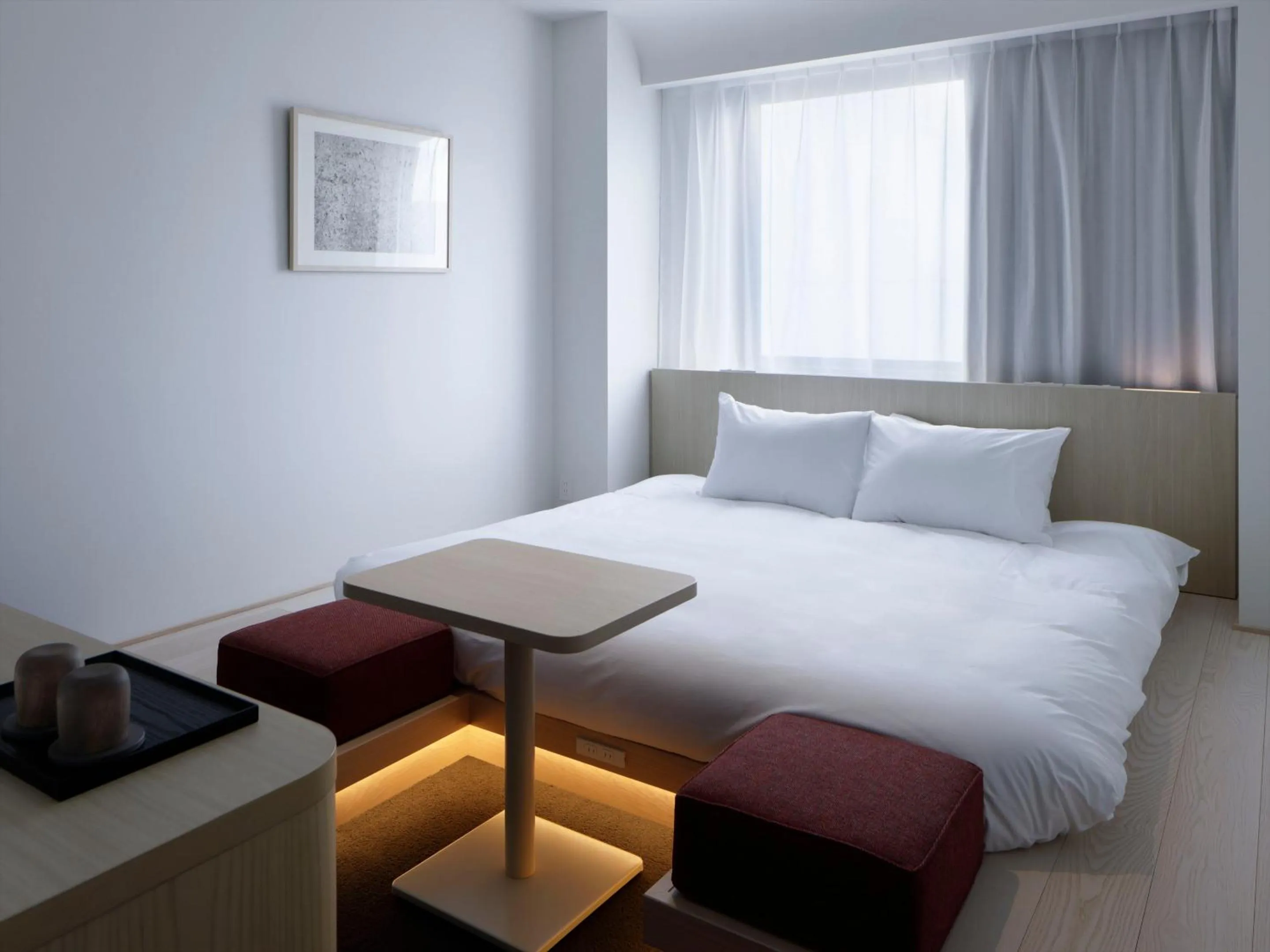 Bed in SOKI Kanazawa