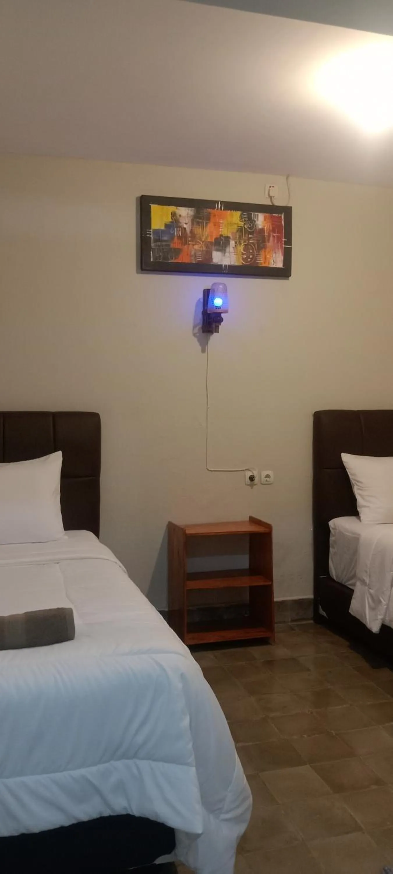 Bed in The Bloomy House