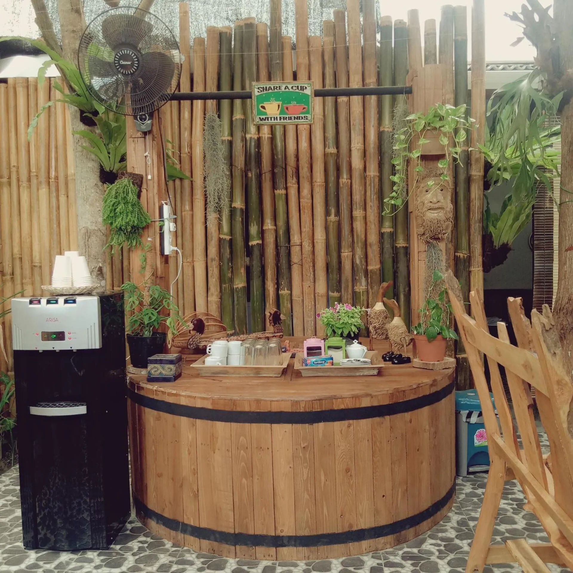 Garden in The Bloomy House