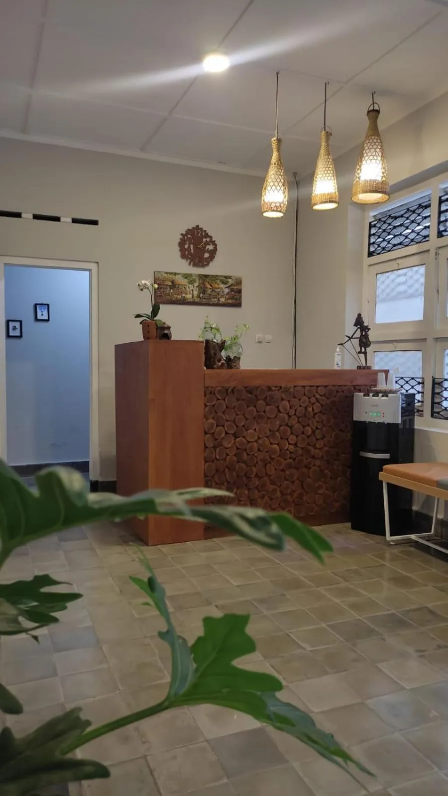 Lobby or reception in The Bloomy House