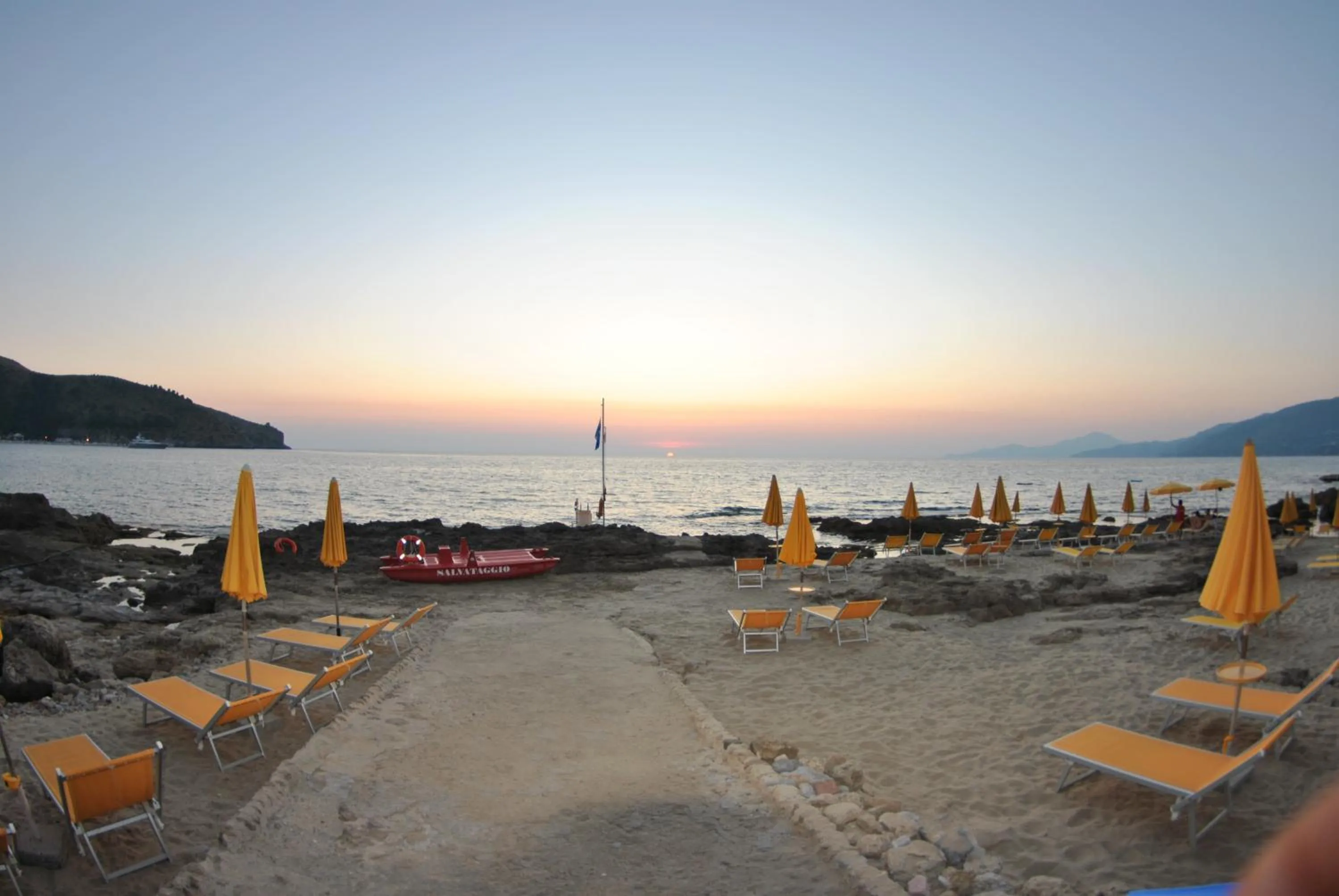 Beach in Grand Hotel San Pietro