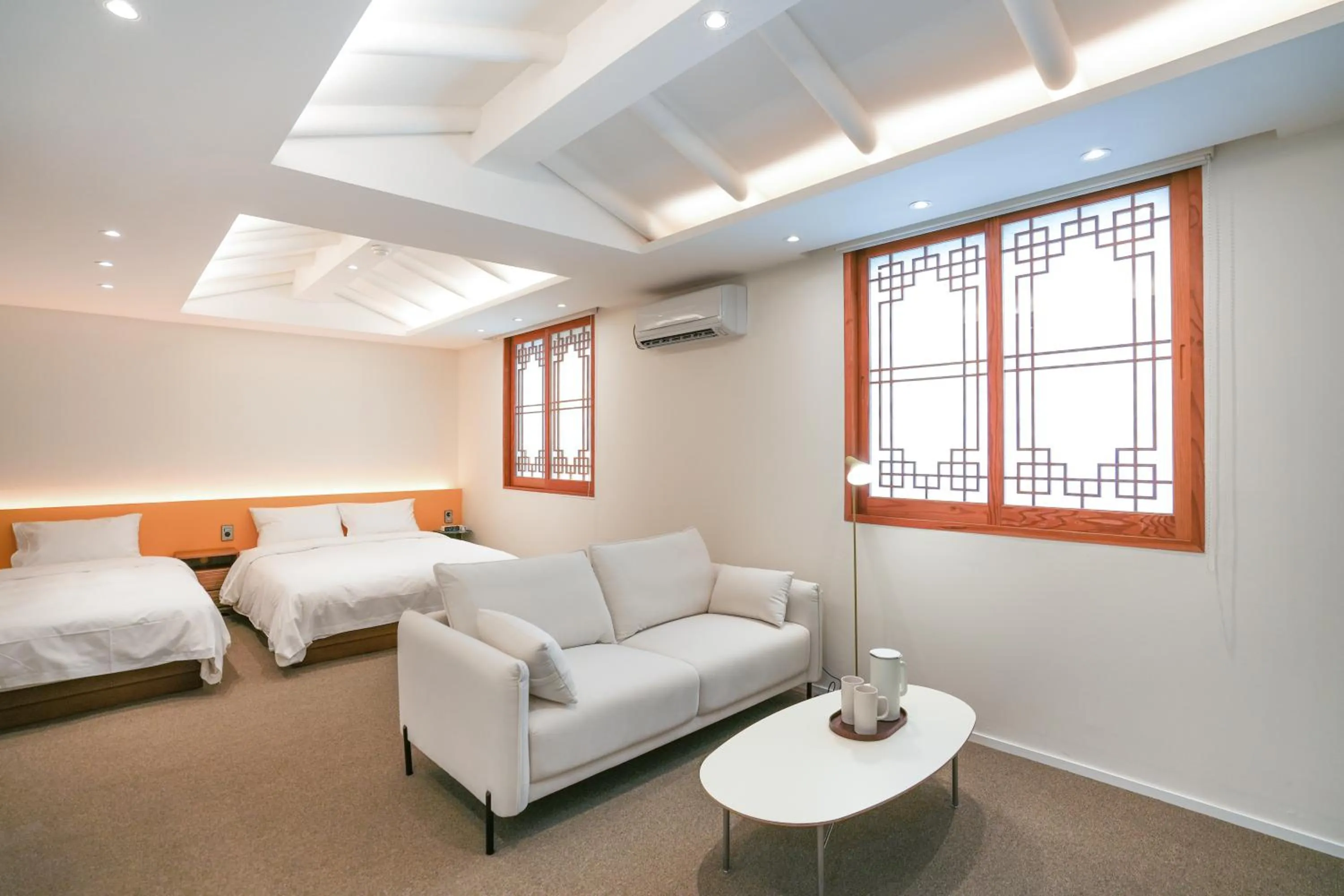 Bed in HotelArrive Jeonju Sihwayeonpung