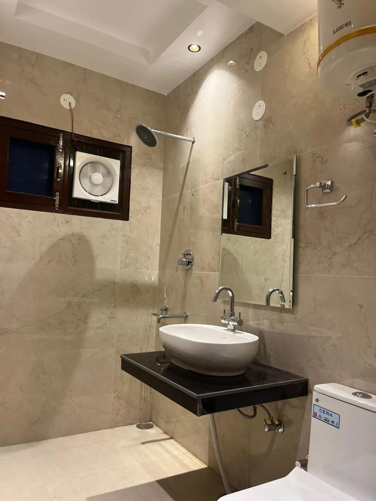 Bathroom in The Divine Oak Golden Leaf