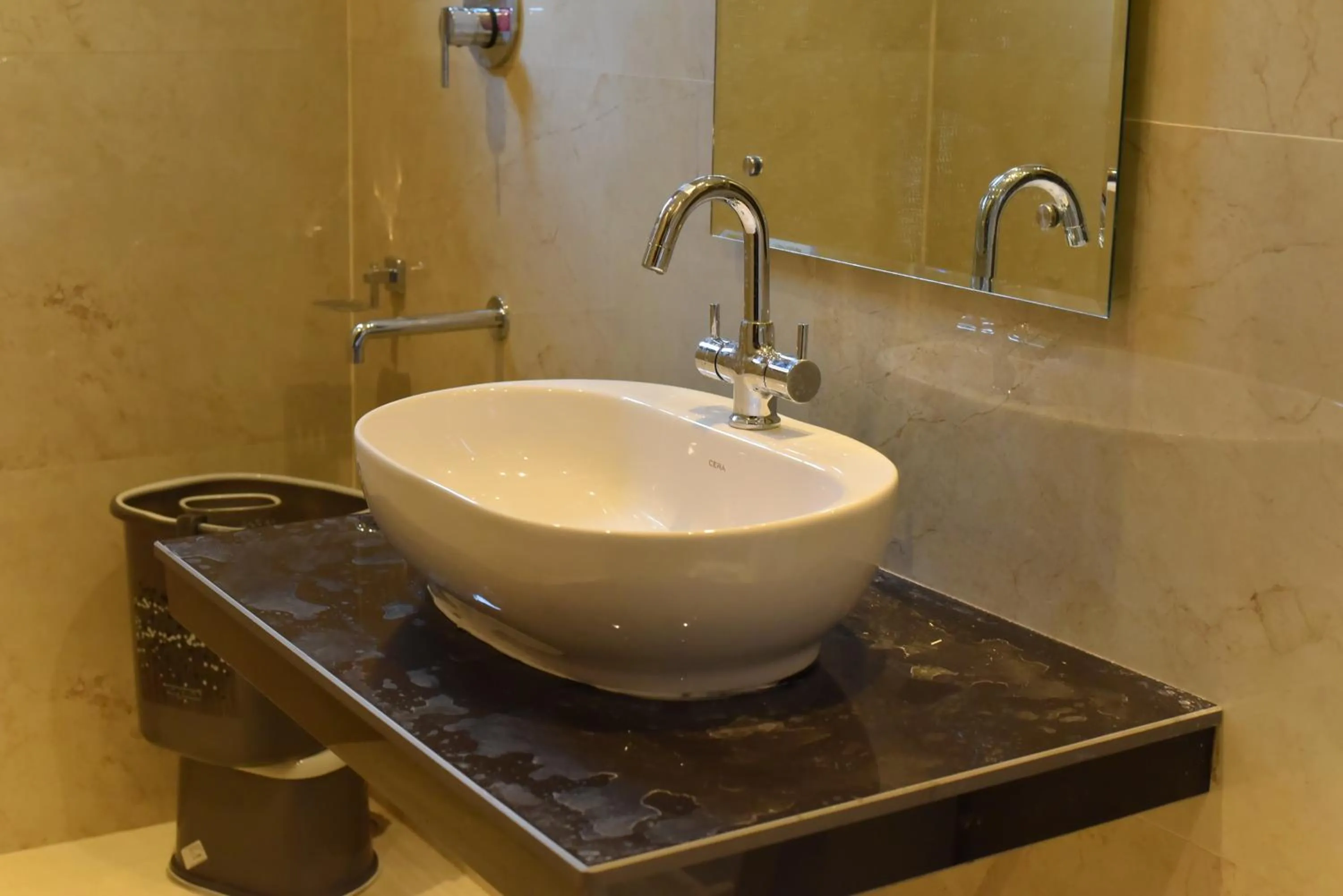 Bathroom in The Divine Oak Golden Leaf