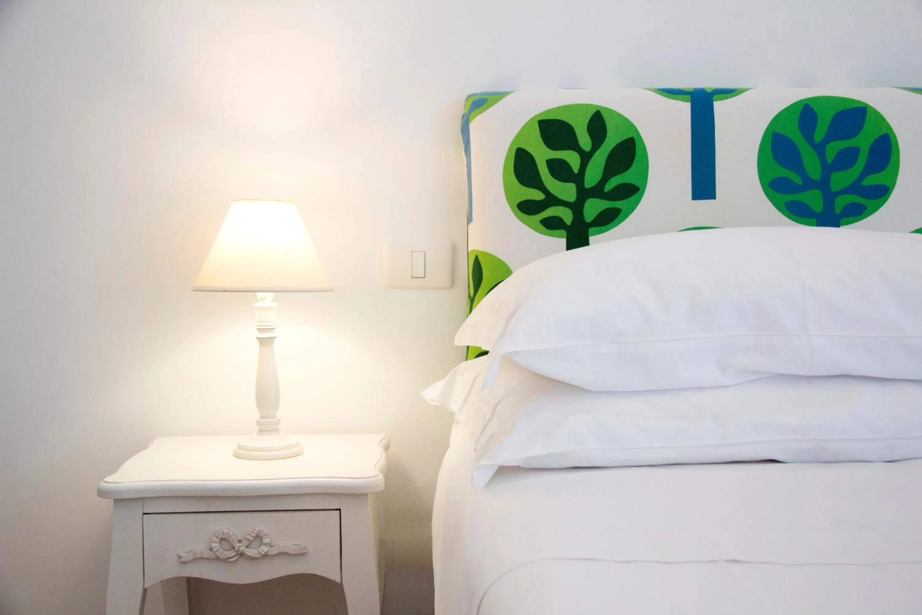 Decorative detail, Bed in Casa Sorrentina